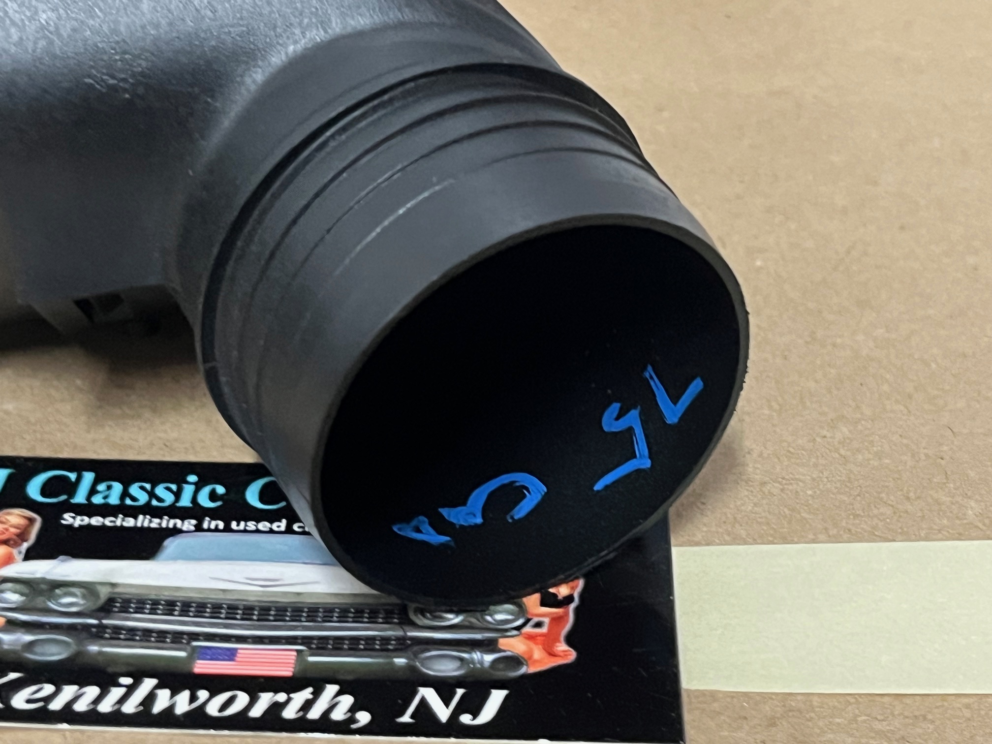 OEM 1971 1972 1973 1974 1975 1976 1977 1978 1979 CADILLAC DEVILLE FLEETWOOD ELDORADO 472/500/425 AIR CLEANER HEAT RISER TUBE PLASTIC ELBOW #1498546/#1498547 - Image 6