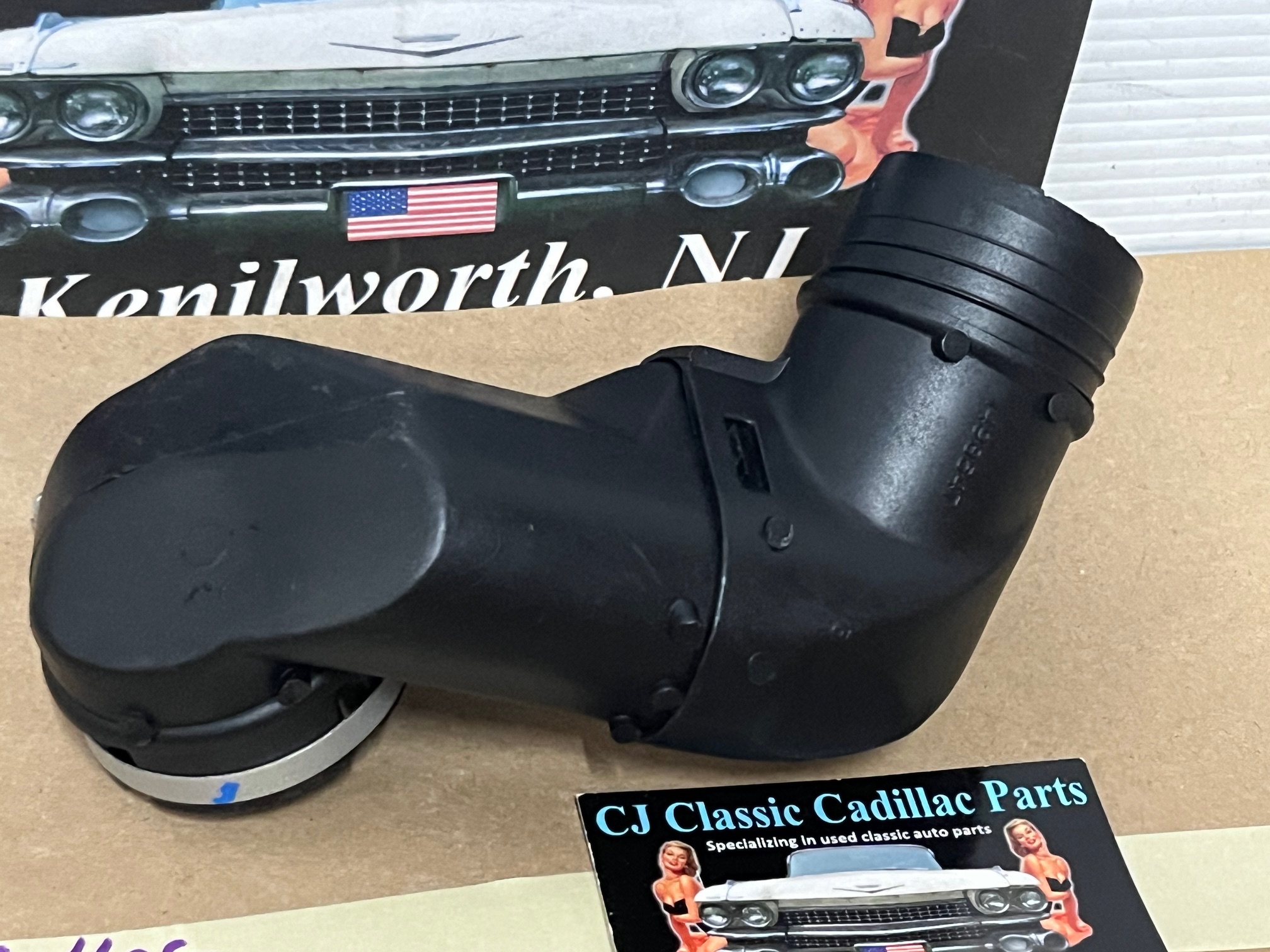 OEM 1971 1972 1973 1974 1975 1976 1977 1978 1979 CADILLAC DEVILLE FLEETWOOD ELDORADO 472/500/425 AIR CLEANER HEAT RISER TUBE PLASTIC ELBOW #1498546/#1498547 - Image 7