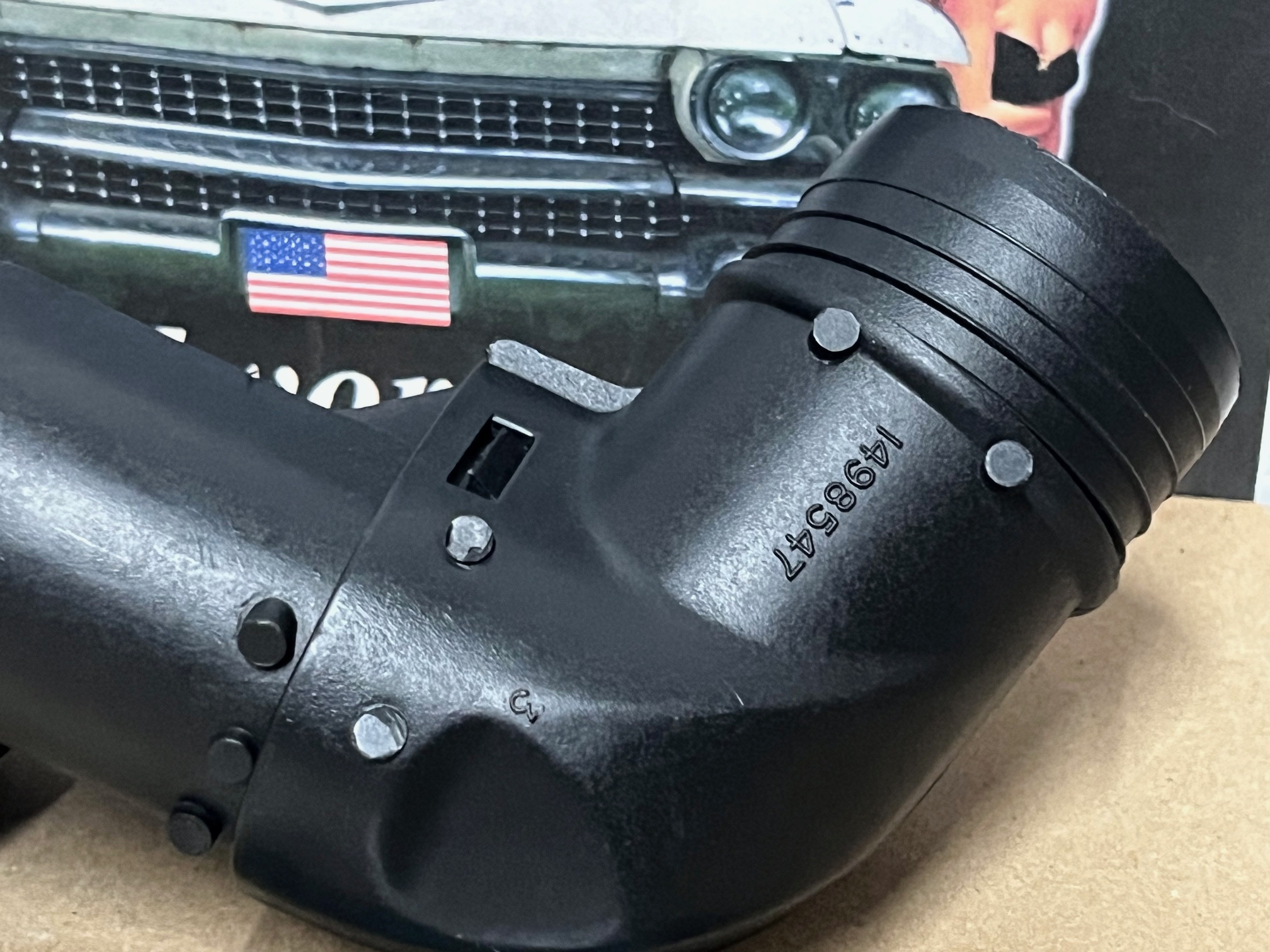 OEM 1971 1972 1973 1974 1975 1976 1977 1978 1979 CADILLAC DEVILLE FLEETWOOD ELDORADO 472/500/425 AIR CLEANER HEAT RISER TUBE PLASTIC ELBOW #1498546/#1498547 - Image 10