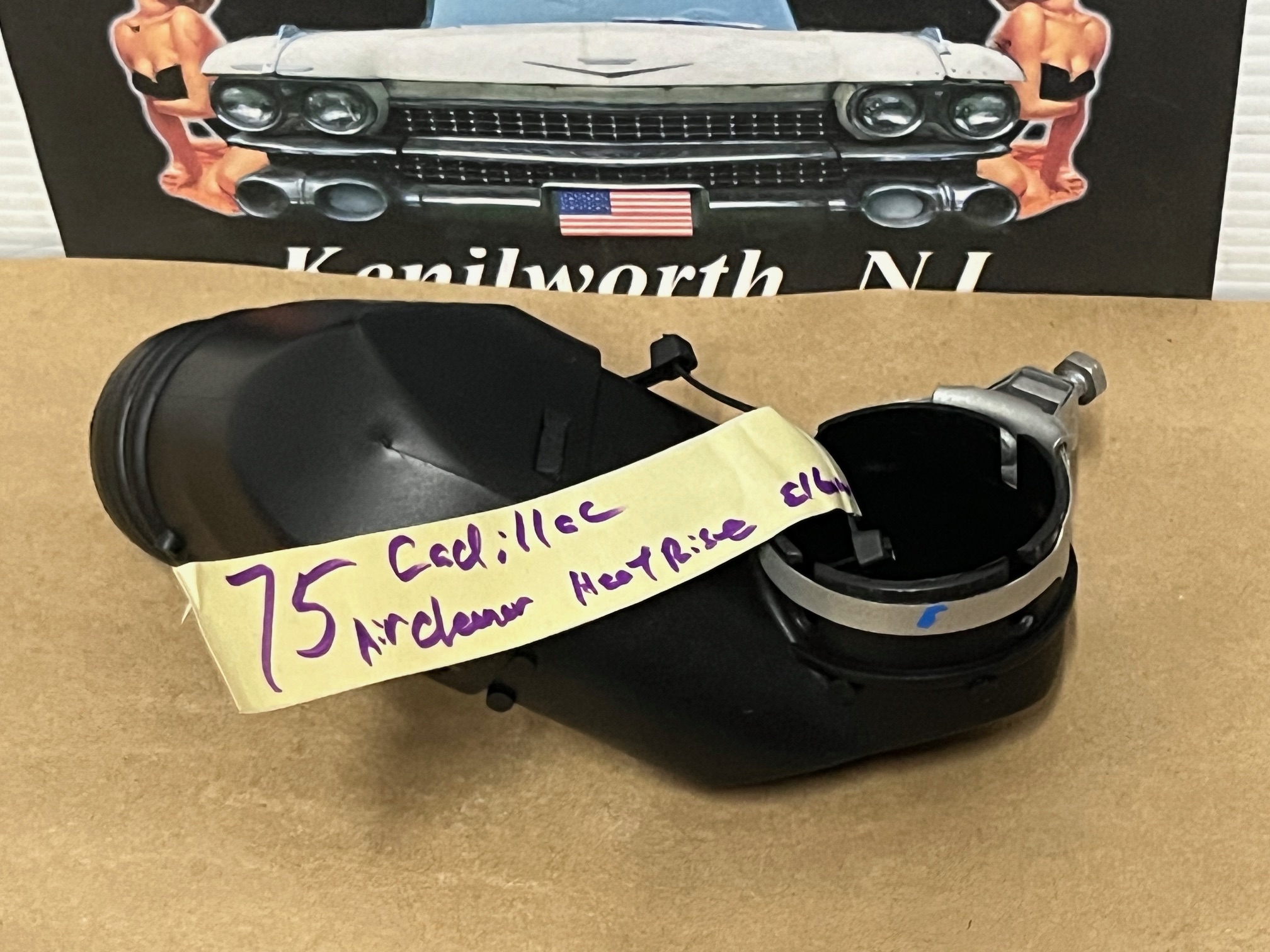 OEM 1971 1972 1973 1974 1975 1976 1977 1978 1979 CADILLAC DEVILLE FLEETWOOD ELDORADO 472/500/425 AIR CLEANER HEAT RISER TUBE PLASTIC ELBOW #1498546/#1498547 - Image 13