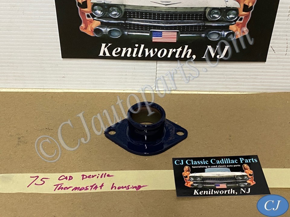 OEM 1968 1969 1970 1971 1972 1973 1974 1975 1976 Cadillac Coupe Deville Fleetwood Eldorado Calais 472/500 ENGINE THERMOSTAT HOUSING NECK OUTLET #1486784