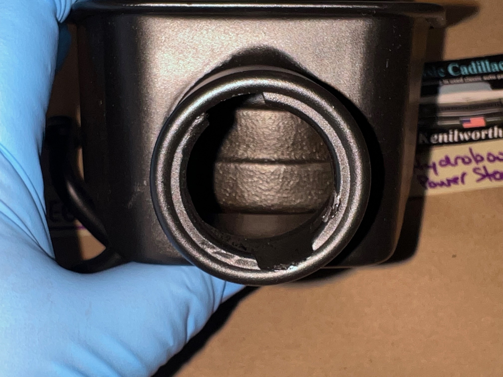 REBUILT 1976 1977 1978 CADILLAC ELDORADO HYDROBOOST HYDRAULIC POWER STEERING PUMP WITH FACTORY ORIGINAL RESERVOIR - Image 8