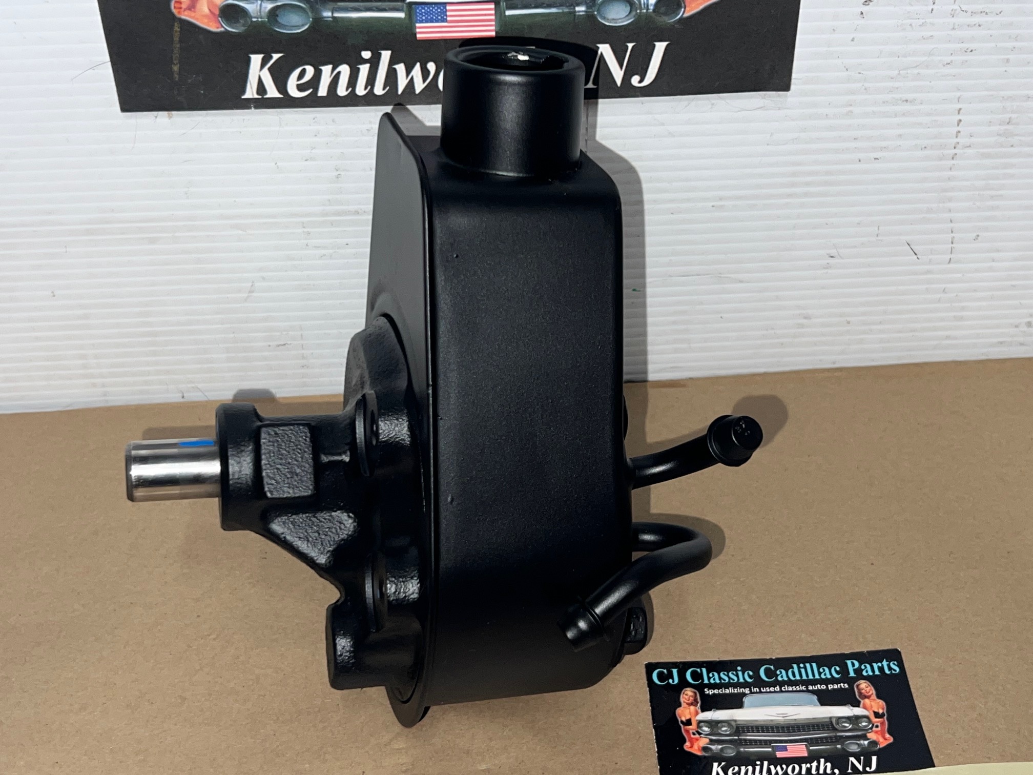 REBUILT 1976 1977 1978 CADILLAC ELDORADO HYDROBOOST HYDRAULIC POWER STEERING PUMP WITH FACTORY ORIGINAL RESERVOIR - Image 10