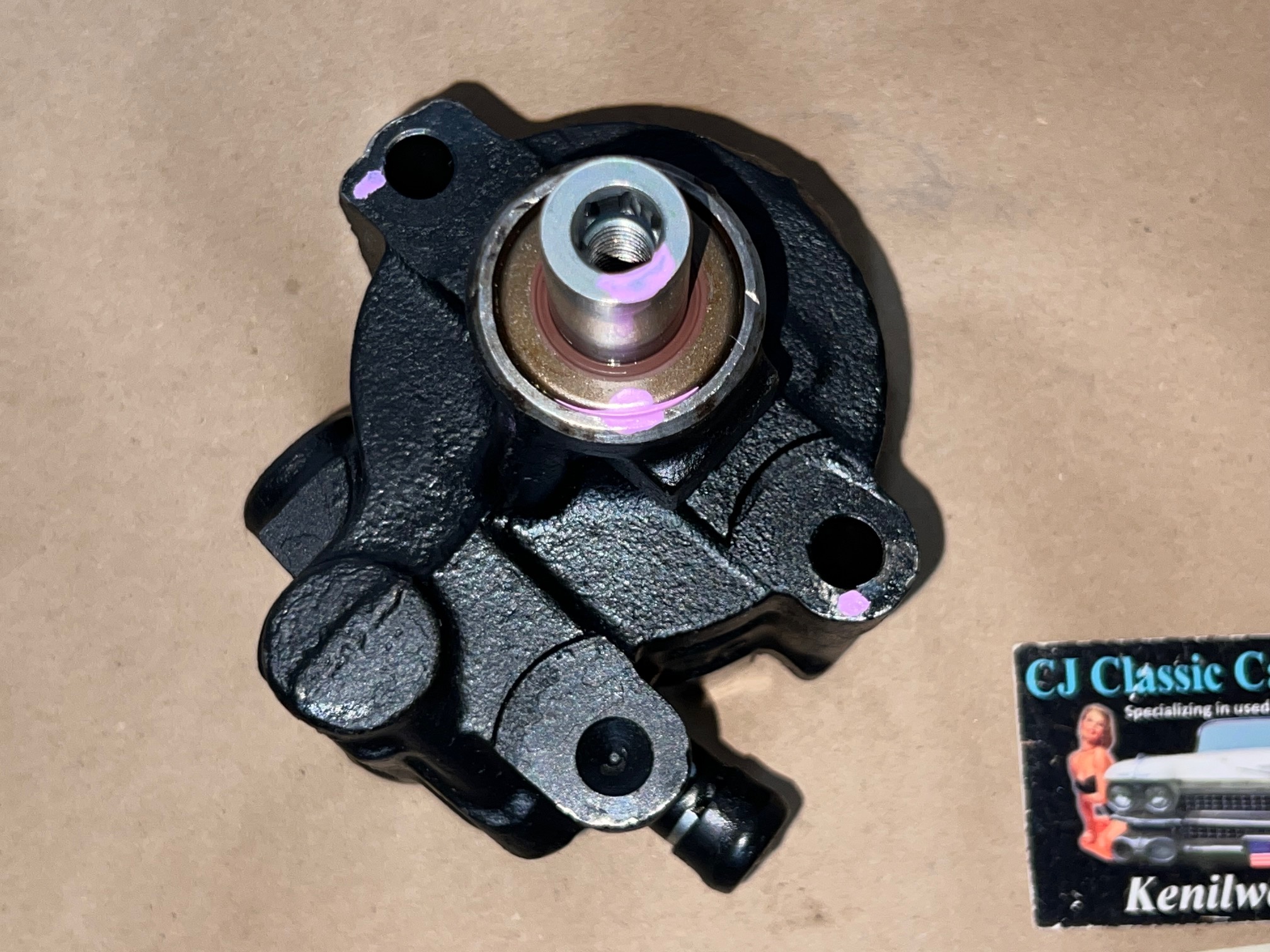 REBUILT 1982 1983 1984 1985 CADILLAC ELDORADO FLEETWOOD SEVILLE 1982 1983 1984 DEVILLE 4.1L 4100 ENGINE POWER STEERING PUMP - Image 10