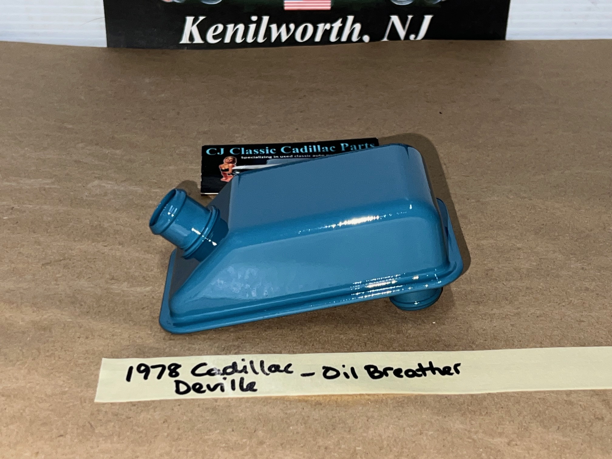 RESTORED 1971 1972 1973 1974 1975 1976 1977 1978 1979 Cadillac Deville Fleetwood Eldorado Calais 425/472/500 ENGINE AIR CLEANER VALVE COVER OIL BREATHER #1498445 - Image 2