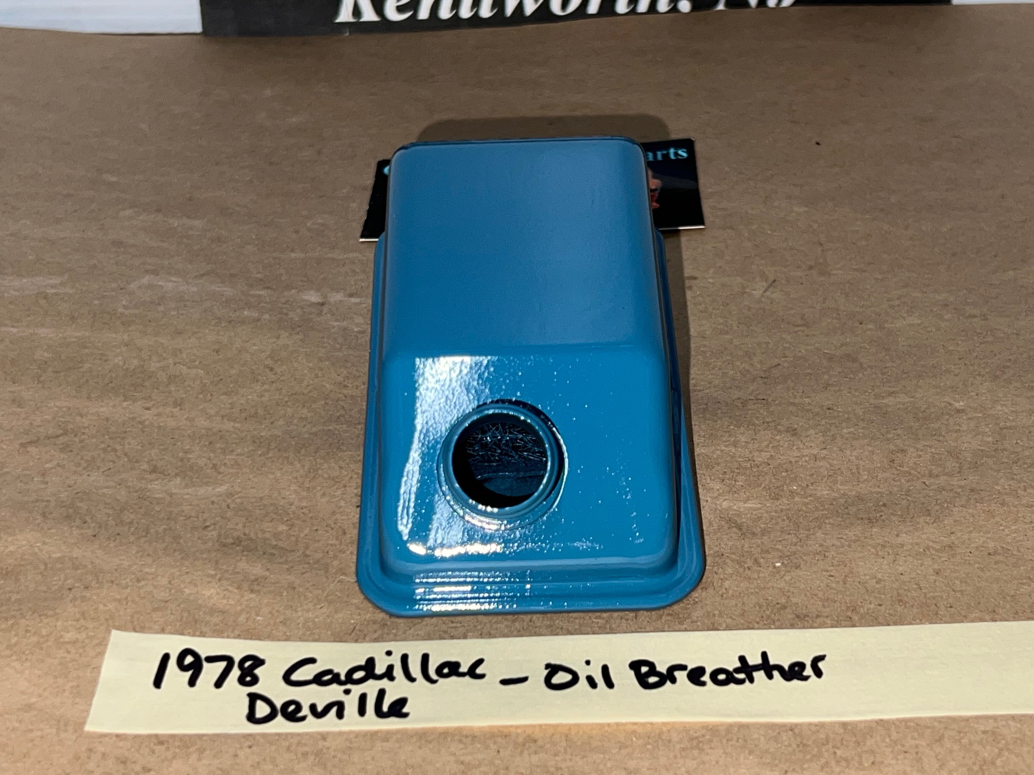 RESTORED 1971 1972 1973 1974 1975 1976 1977 1978 1979 Cadillac Deville Fleetwood Eldorado Calais 425/472/500 ENGINE AIR CLEANER VALVE COVER OIL BREATHER #1498445 - Image 4