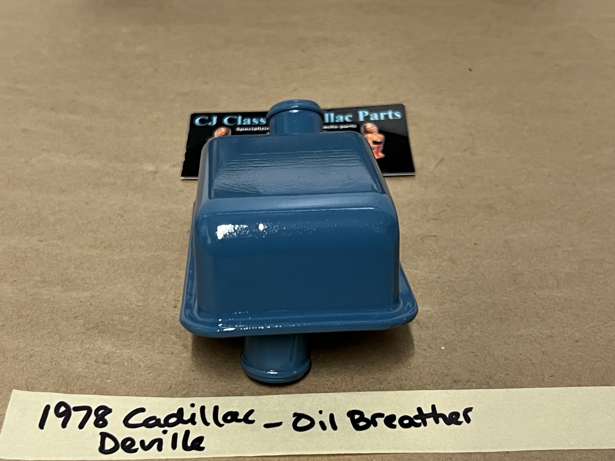 RESTORED 1971 1972 1973 1974 1975 1976 1977 1978 1979 Cadillac Deville Fleetwood Eldorado Calais 425/472/500 ENGINE AIR CLEANER VALVE COVER OIL BREATHER #1498445 - Image 8