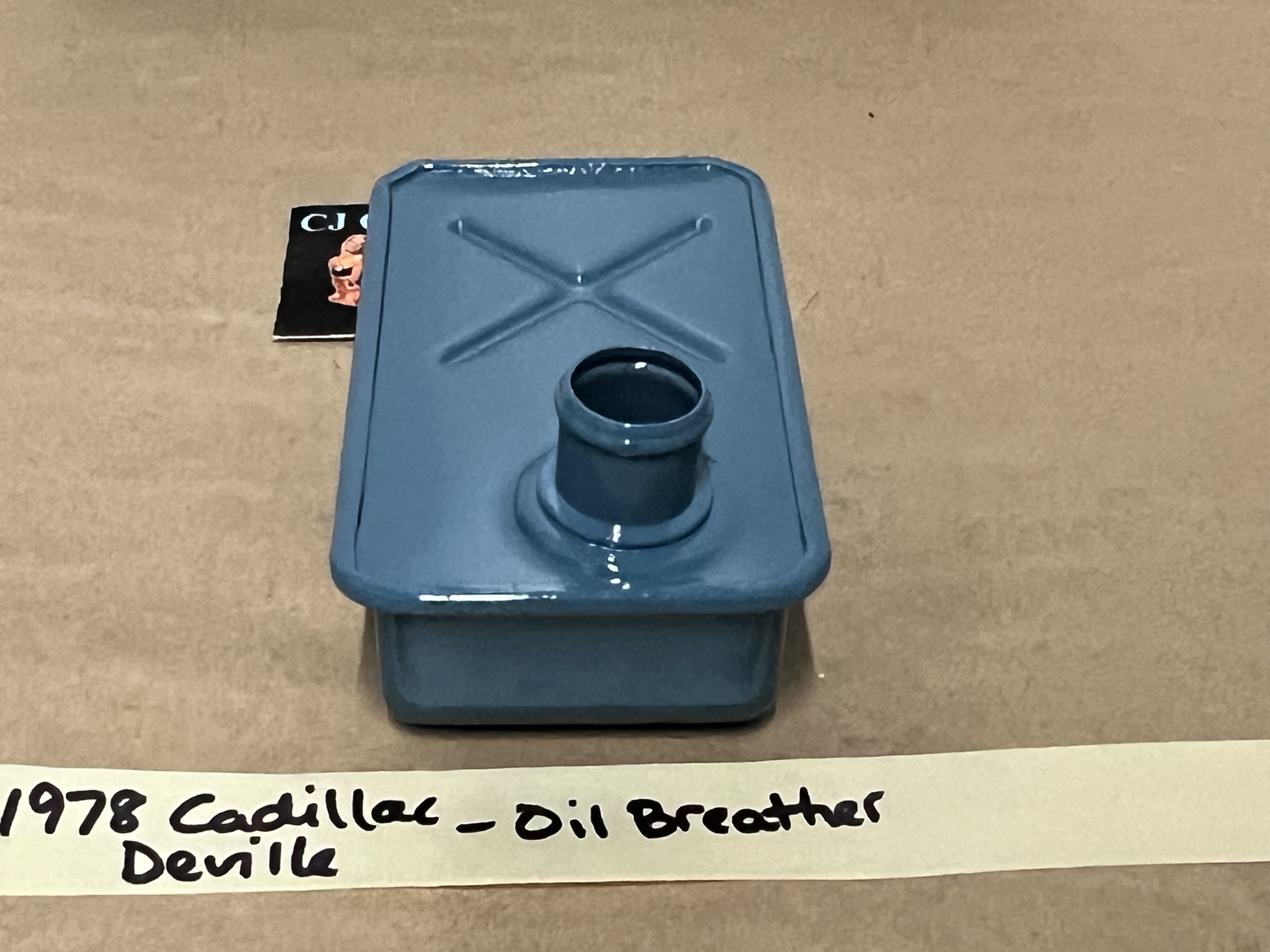 RESTORED 1971 1972 1973 1974 1975 1976 1977 1978 1979 Cadillac Deville Fleetwood Eldorado Calais 425/472/500 ENGINE AIR CLEANER VALVE COVER OIL BREATHER #1498445 - Image 12