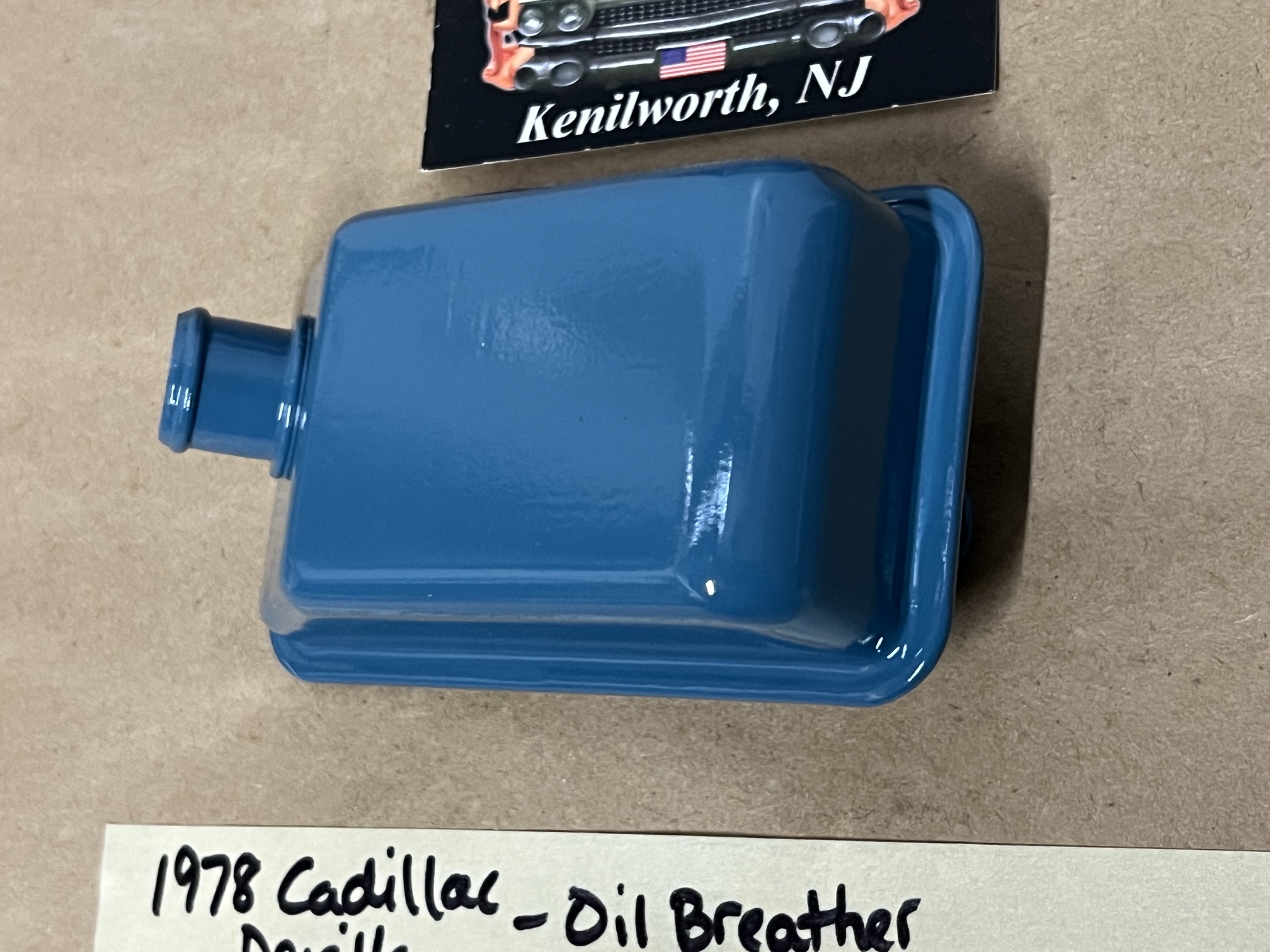 RESTORED 1971 1972 1973 1974 1975 1976 1977 1978 1979 Cadillac Deville Fleetwood Eldorado Calais 425/472/500 ENGINE AIR CLEANER VALVE COVER OIL BREATHER #1498445 - Image 15