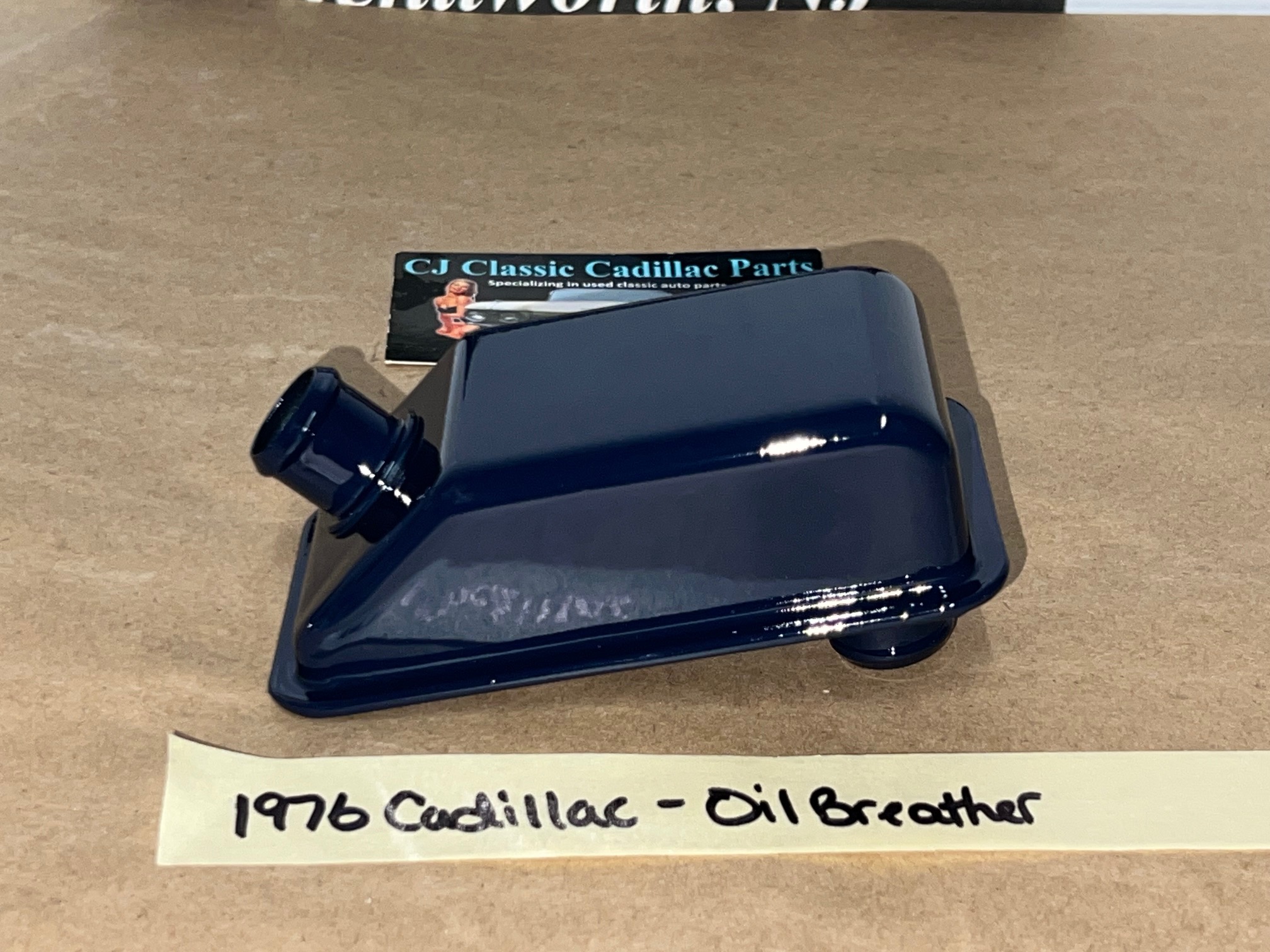 RESTORED 1971 1972 1973 1974 1975 1976 1977 1978 1979 Cadillac Eldorado Deville Fleetwood Calais 425/472/500 ENGINE AIR CLEANER VALVE COVER OIL BREATHER #1498445 - Image 2