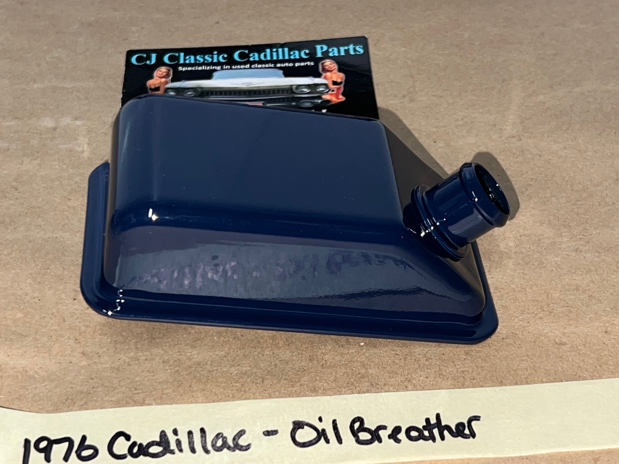 RESTORED 1971 1972 1973 1974 1975 1976 1977 1978 1979 Cadillac Eldorado Deville Fleetwood Calais 425/472/500 ENGINE AIR CLEANER VALVE COVER OIL BREATHER #1498445 - Image 4