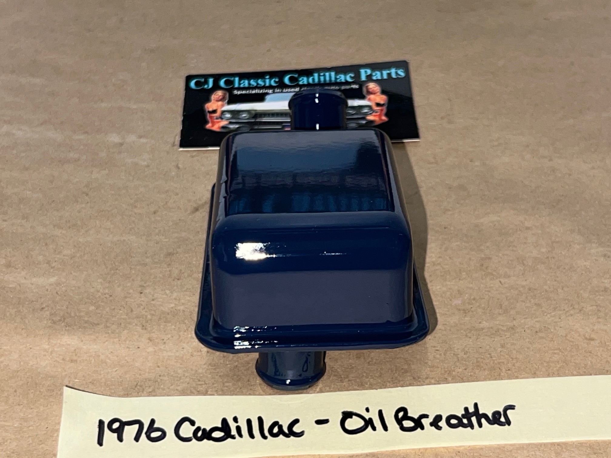 RESTORED 1971 1972 1973 1974 1975 1976 1977 1978 1979 Cadillac Eldorado Deville Fleetwood Calais 425/472/500 ENGINE AIR CLEANER VALVE COVER OIL BREATHER #1498445 - Image 6