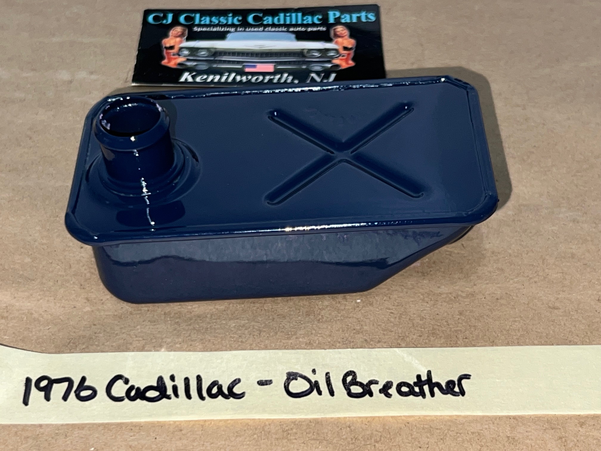 RESTORED 1971 1972 1973 1974 1975 1976 1977 1978 1979 Cadillac Eldorado Deville Fleetwood Calais 425/472/500 ENGINE AIR CLEANER VALVE COVER OIL BREATHER #1498445 - Image 10