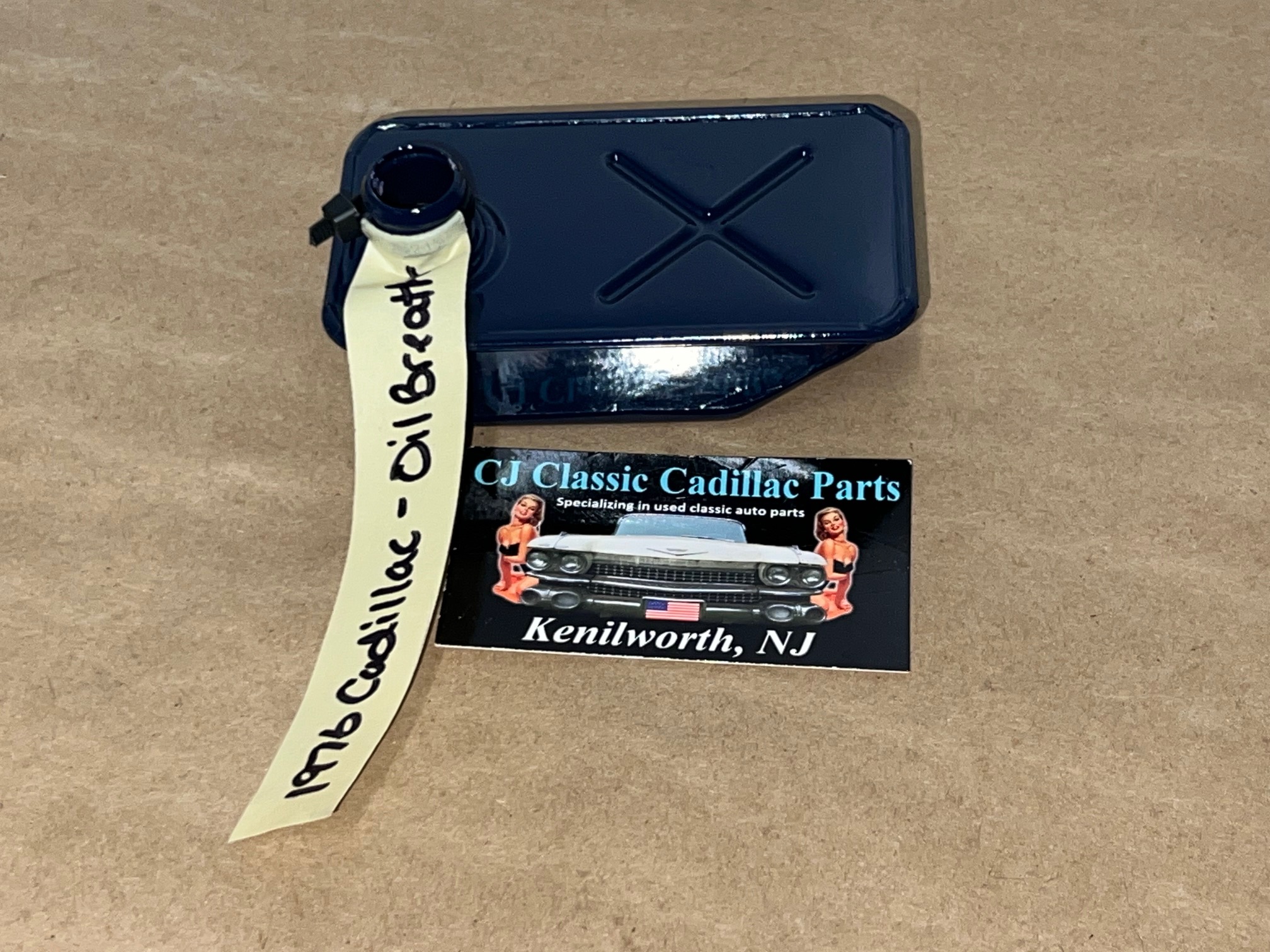 RESTORED 1971 1972 1973 1974 1975 1976 1977 1978 1979 Cadillac Eldorado Deville Fleetwood Calais 425/472/500 ENGINE AIR CLEANER VALVE COVER OIL BREATHER #1498445 - Image 14