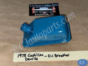 RESTORED 1971 1972 1973 1974 1975 1976 1977 1978 1979 Cadillac Deville Fleetwood Eldorado Calais 425/472/500 ENGINE AIR CLEANER VALVE COVER OIL BREATHER #1498445
