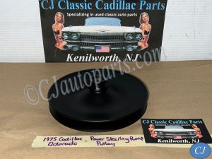 RESTORED 1975 1976 1977 1978 1979 1980 Cadillac Eldorado Deville Fleetwood 368/425/500 Engine POWER STEERING PUMP PULLEY SINGLE GROOVE #1605379
