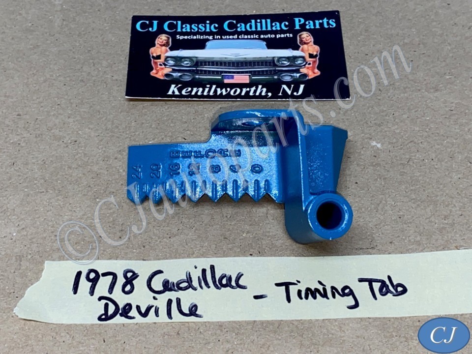 OEM 1977 1978 1979 Cadillac Deville Fleetwood Eldorado 425 Engine TIMING TAB INDICATOR MARK POINTER #1610428
