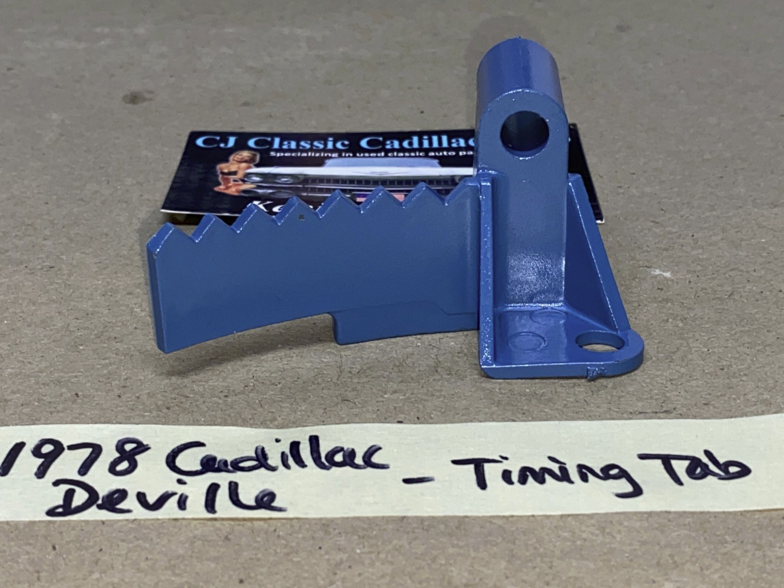 OEM 1977 1978 1979 Cadillac Deville Fleetwood Eldorado 425 Engine TIMING TAB INDICATOR MARK POINTER #1610428 - Image 6