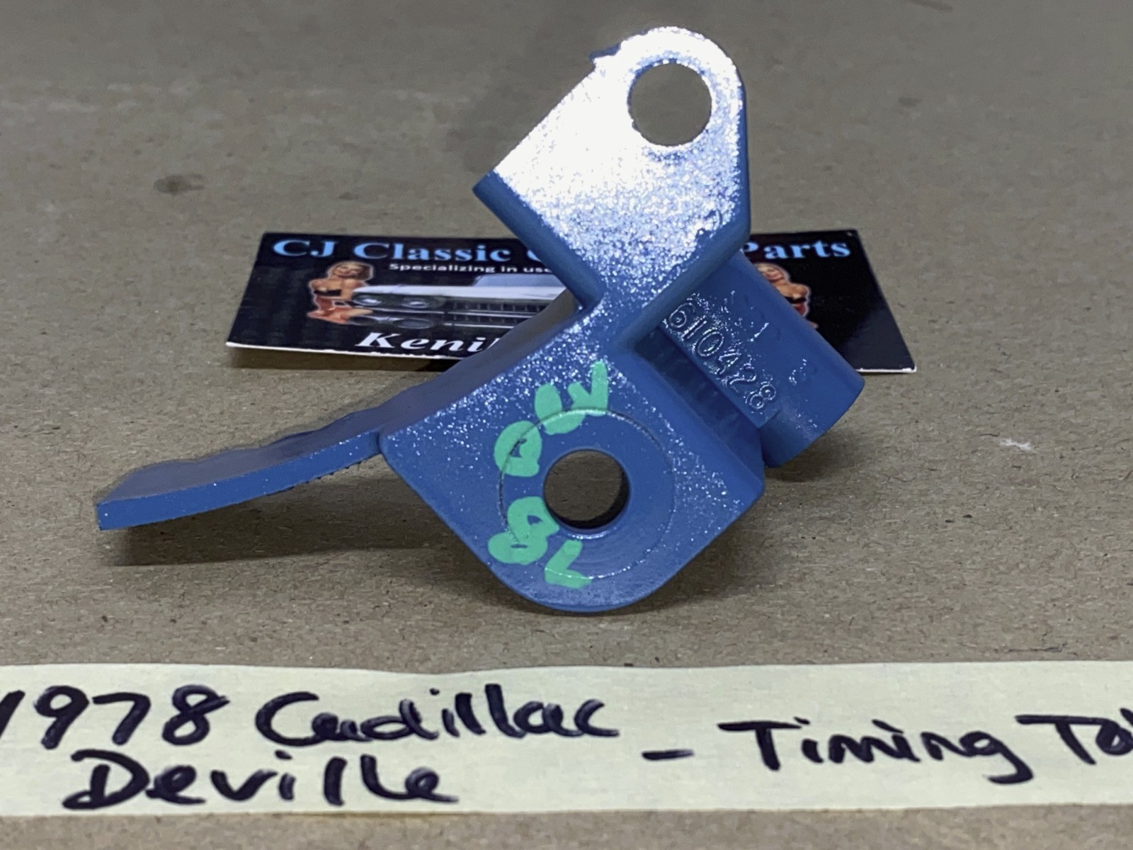OEM 1977 1978 1979 Cadillac Deville Fleetwood Eldorado 425 Engine TIMING TAB INDICATOR MARK POINTER #1610428 - Image 7
