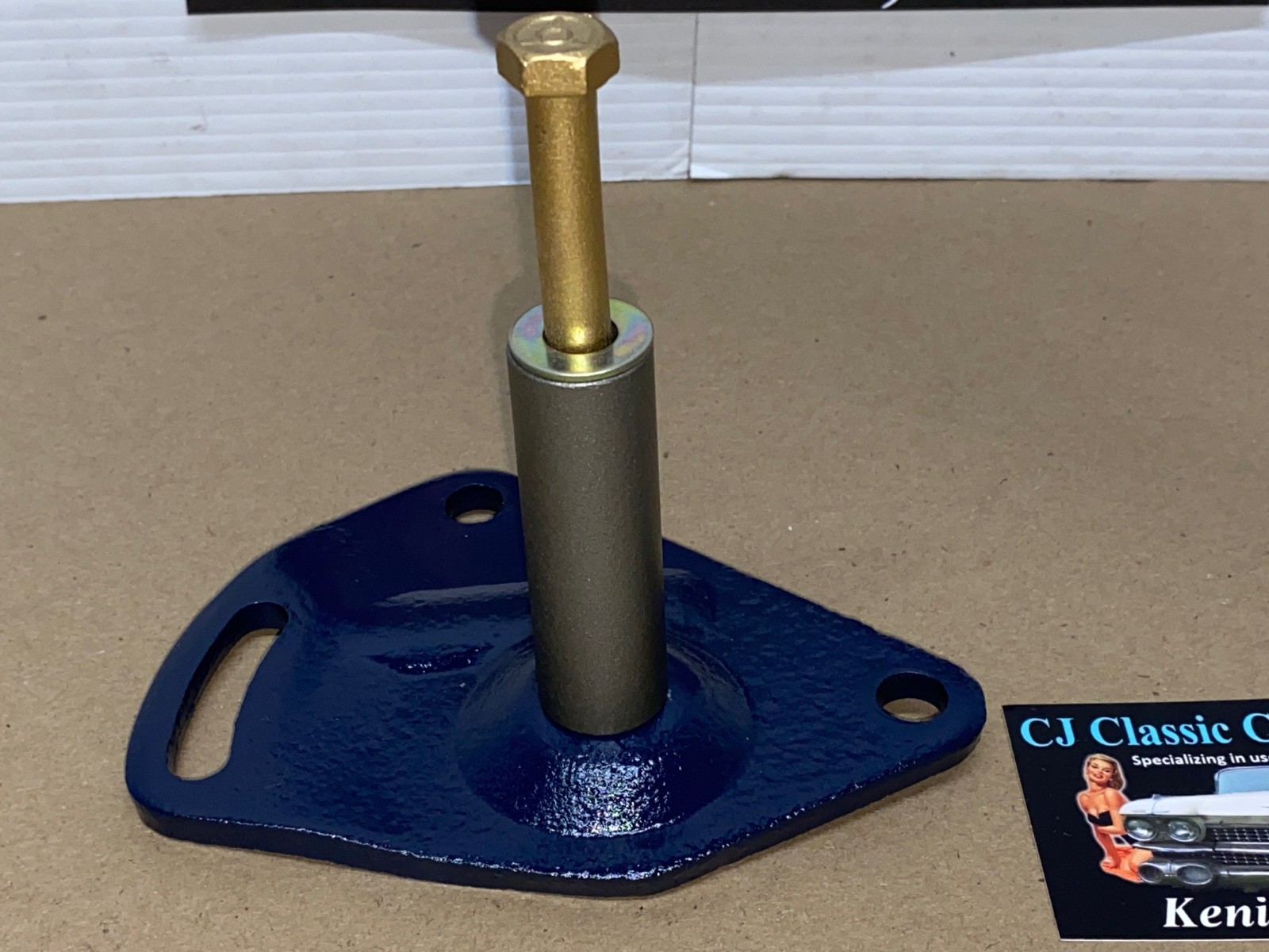 OEM 1970 1971 1972 1973 1974 1975 Cadillac Deville Eldorado Fleetwood Calais 472/500 NON A.I.R./SMOG REAR LOWER ALTERNATOR BRACKET LINK WITH BOLT & SPACER - Image 5