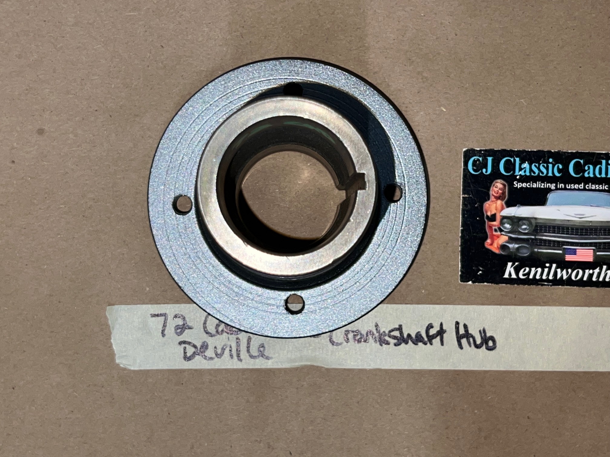 OEM 1968 1969 1970 1971 1972 1973 1974 1975 1976 1977 1978 1979 Cadillac Eldorado Deville Calais Fleetwood 472/500/425 ENGINE CRANKSHAFT HARMONIC BALANCER HUB - Image 8