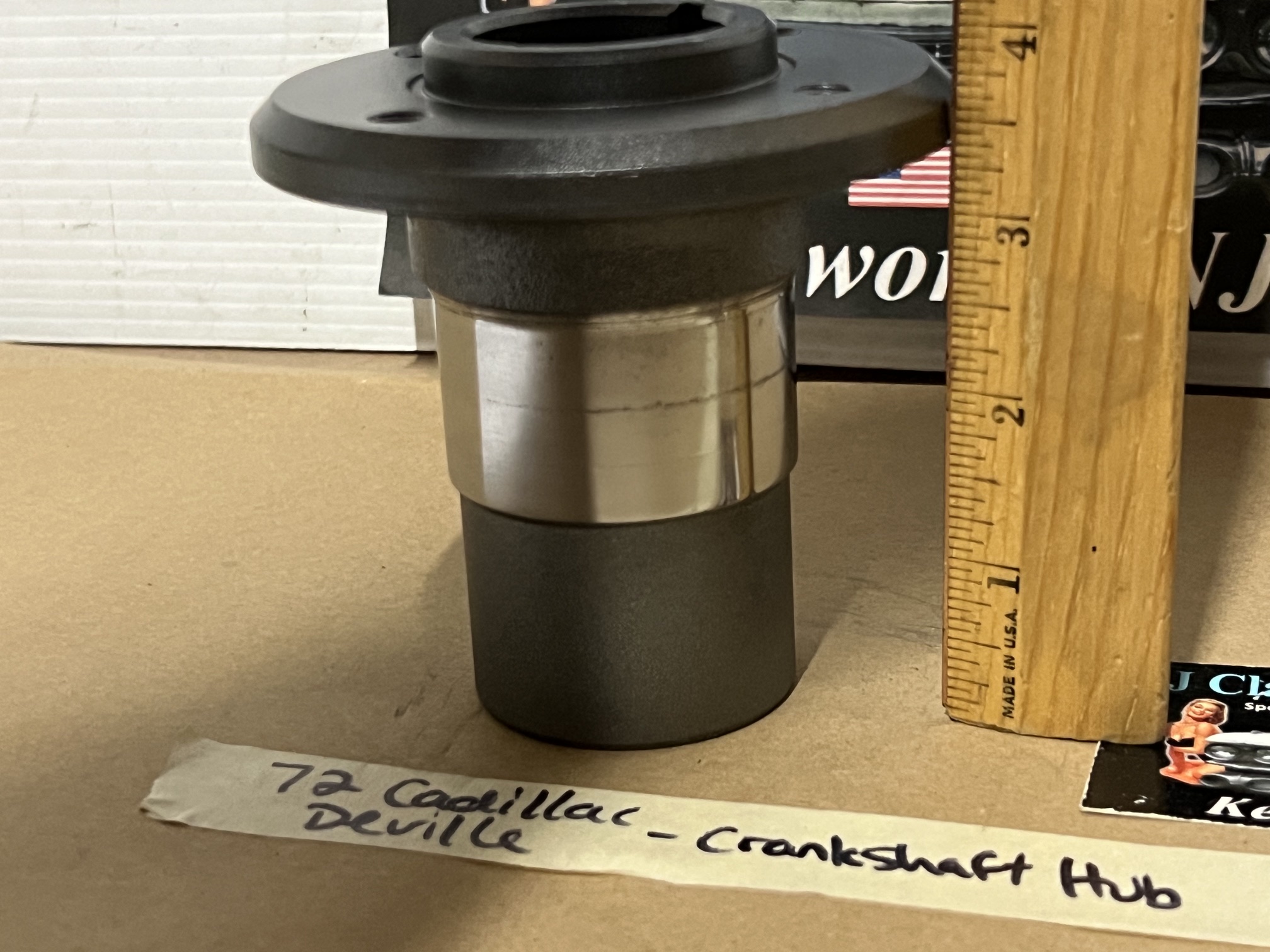 OEM 1968 1969 1970 1971 1972 1973 1974 1975 1976 1977 1978 1979 Cadillac Eldorado Deville Calais Fleetwood 472/500/425 ENGINE CRANKSHAFT HARMONIC BALANCER HUB - Image 18