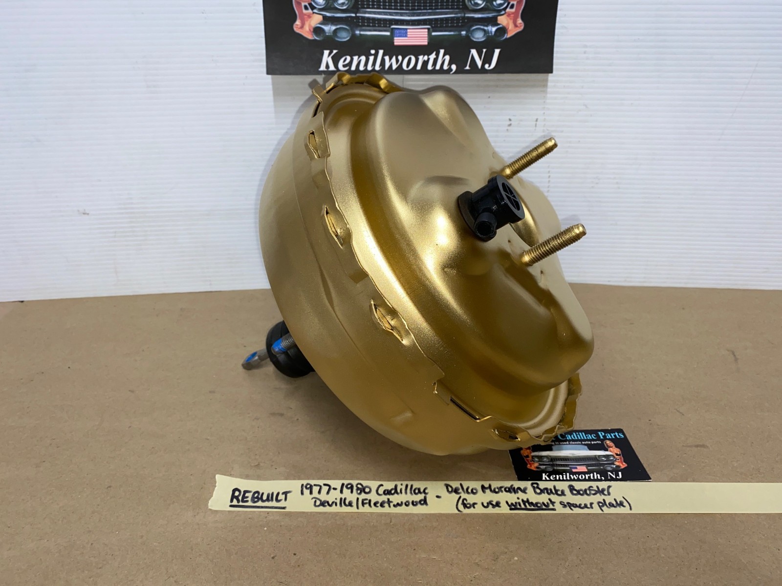 REBUILT 1977 1978 1979 1980 Cadillac Deville Fleetwood DELCO MORAINE POWER BRAKE BOOSTER (option WITHOUT Spacer Plate) - Image 7