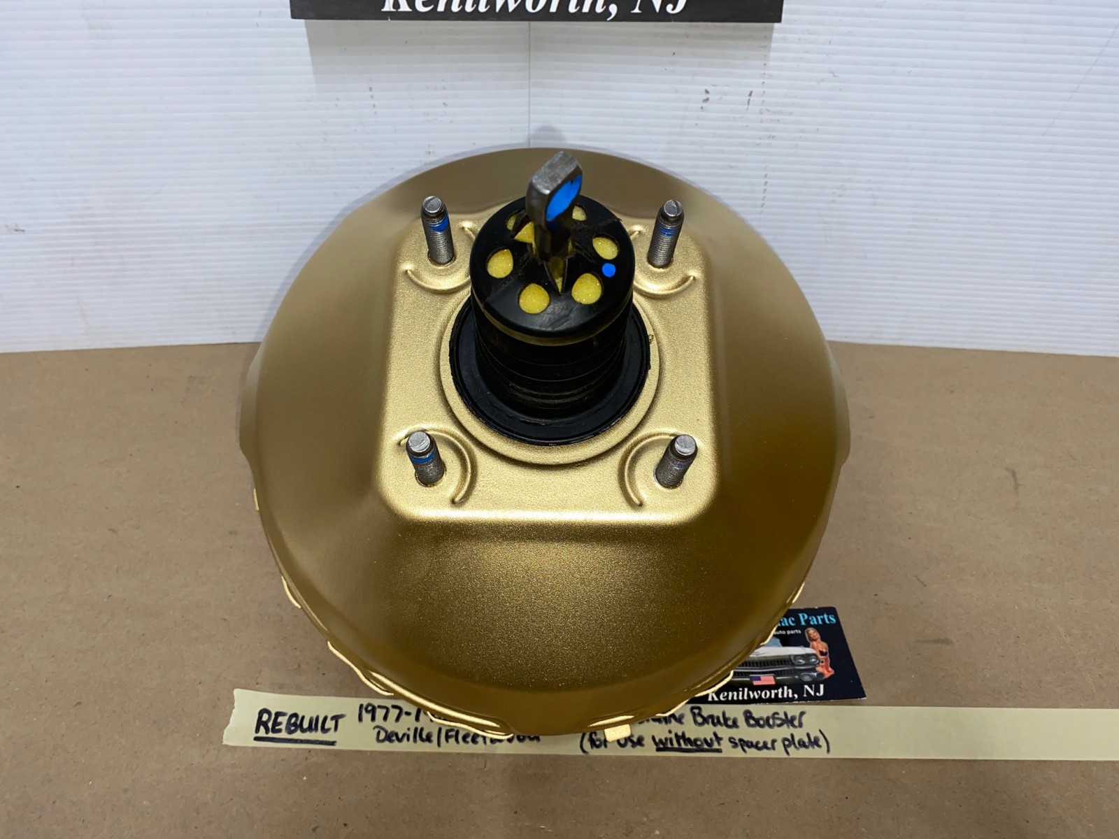 REBUILT 1977 1978 1979 1980 Cadillac Deville Fleetwood DELCO MORAINE POWER BRAKE BOOSTER (option WITHOUT Spacer Plate) - Image 9