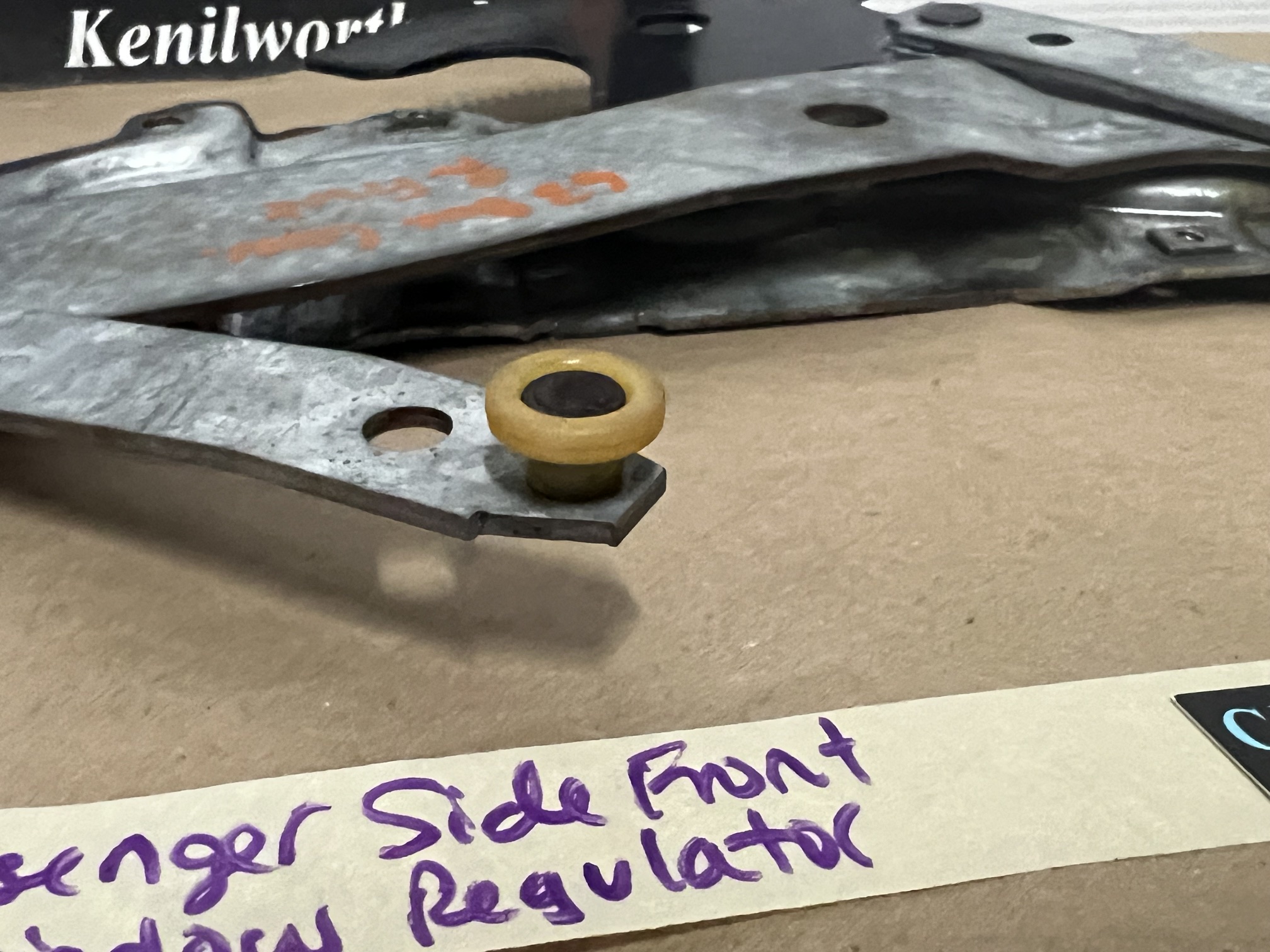 OEM 1961 1962 1963 1964 CADILLAC COUPE DEVILLE ELDORADO 2DR RIGHT PASSENGER SIDE FRONT DOOR WINDOW REGULATOR #5718764/#4308538 - Image 10