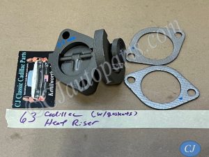 OEM 1956 1957 1958 1959 1960 1961 1962 1963 1964 1965 1966 1967 CADILLAC DEVILLE FLEETWOOD CALAIS ELDORADO 390/429 ENGINE EXHAUST MANIFOLD HEAT RISER CONTROL VALVE WITH NEW GASKETS #3631814/#3632576