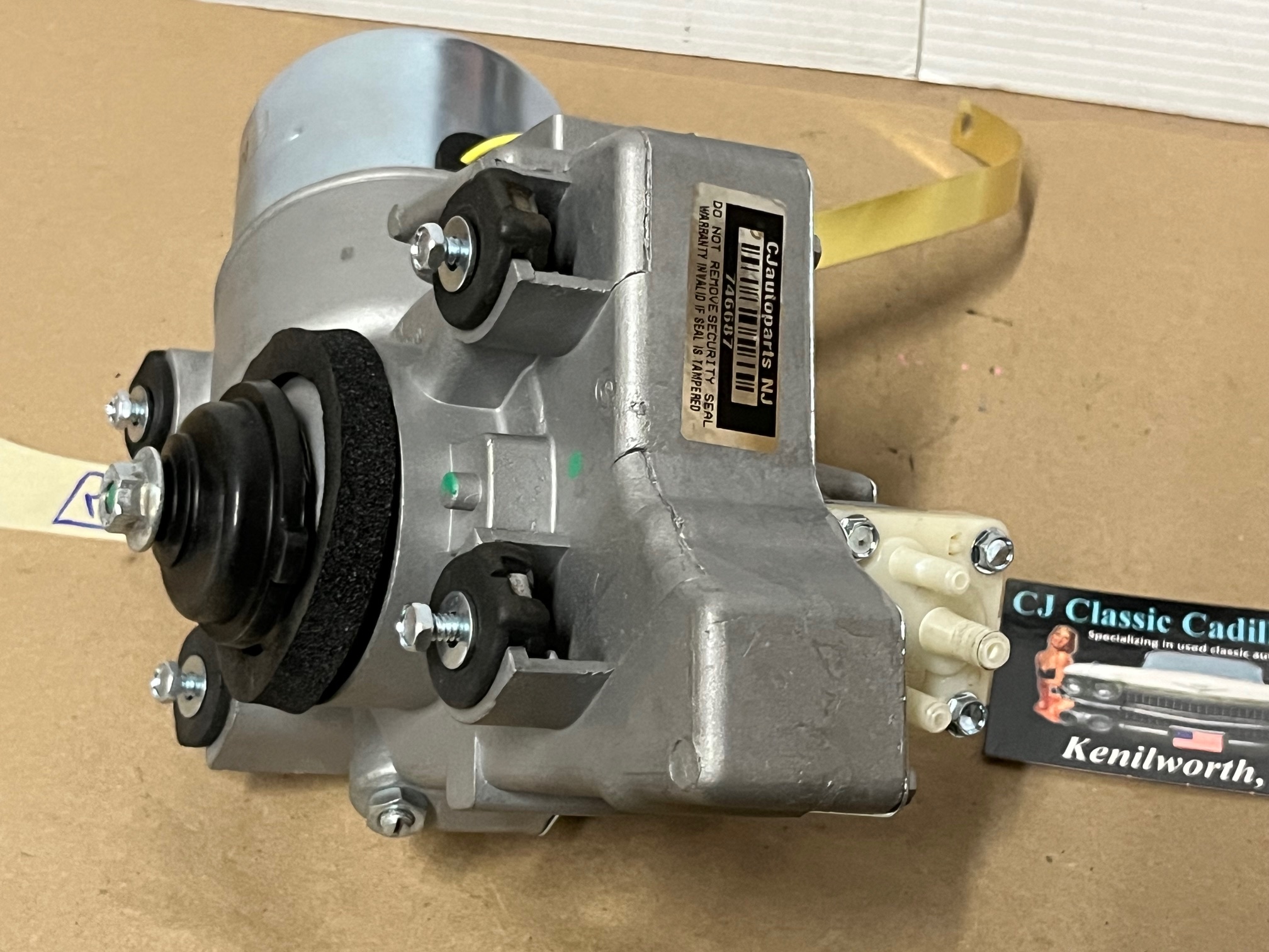 REBUILT 1959 1960 1961 1962 CADILLAC DEVILLE ELDORADO FLEETWOOD FACTORY ORIGINAL WINDSHIELD WIPER MOTOR W/NEW WASHER PUMP - Image 11