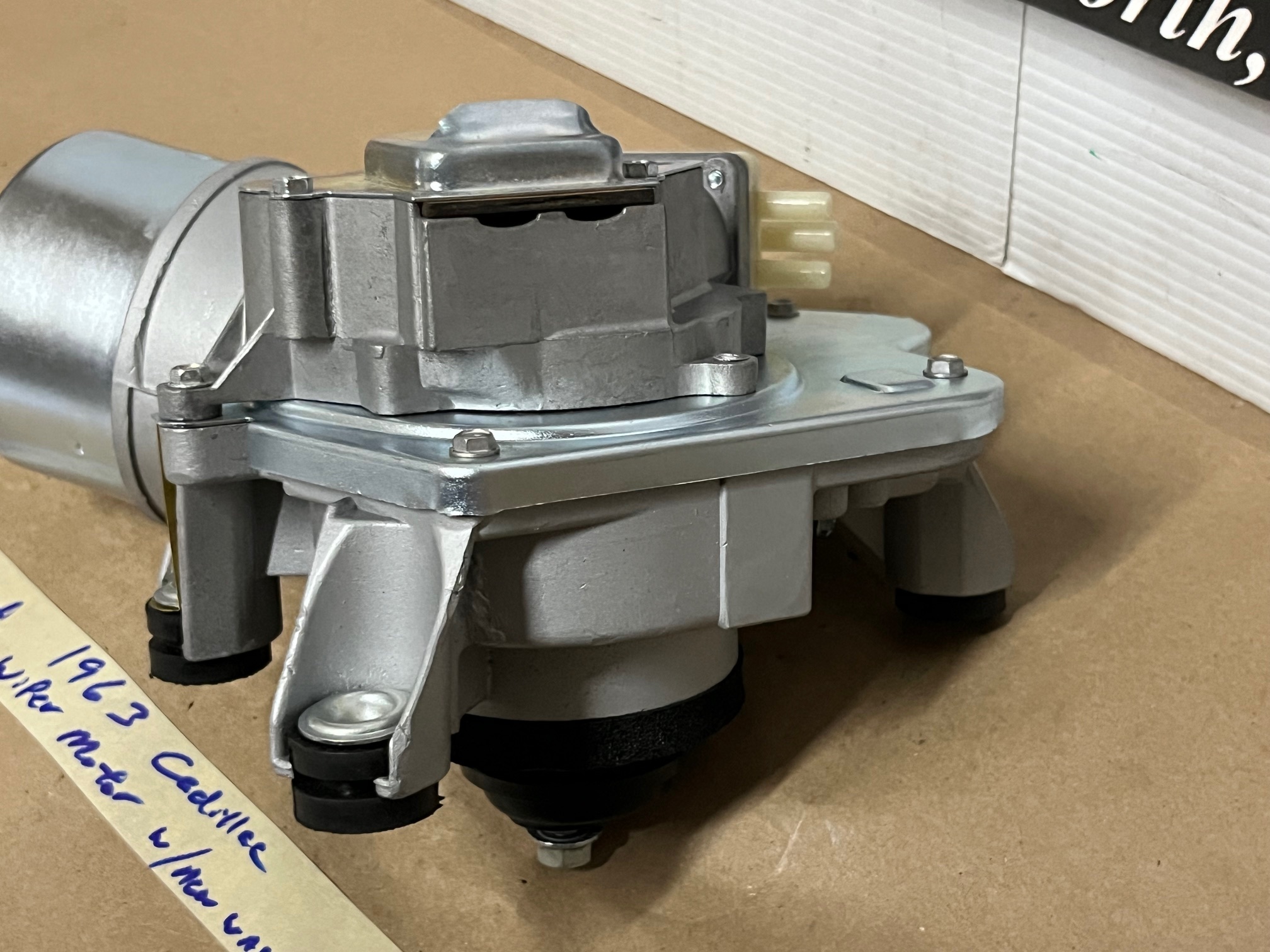 REBUILT 1963 CADILLAC DEVILLE ELDORADO FLEETWOOD WINDSHIELD WIPER MOTOR W/ NEW WASHER PUMP #4311877/#4911810 - Image 7