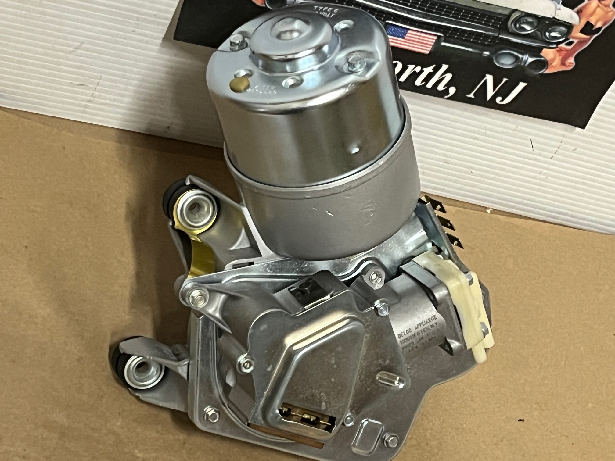 REBUILT 1963 CADILLAC DEVILLE ELDORADO FLEETWOOD WINDSHIELD WIPER MOTOR W/ NEW WASHER PUMP #4311877/#4911810 - Image 8