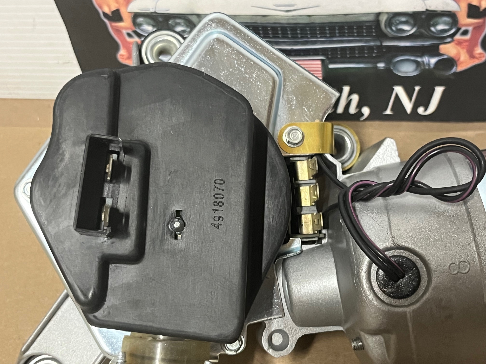 REBUILT 1965-1966 CADILLAC DEVILLE ELDORADO FLEETWOOD CALAIS WINDSHIELD WIPER MOTOR With NEW WASHER PUMP #4916037/#4914680/#4915858/#4914682/#5044634 - Image 7