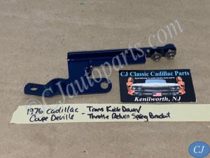 RESTORED 1975 1976 1977 1978 1979 1980 1981 Cadillac Eldorado Deville Fleewtood Calais 425/472/500 TRANS KICK DOWN KICKDOWN THROTTLE RETURN SPRING BRACKET #3516256