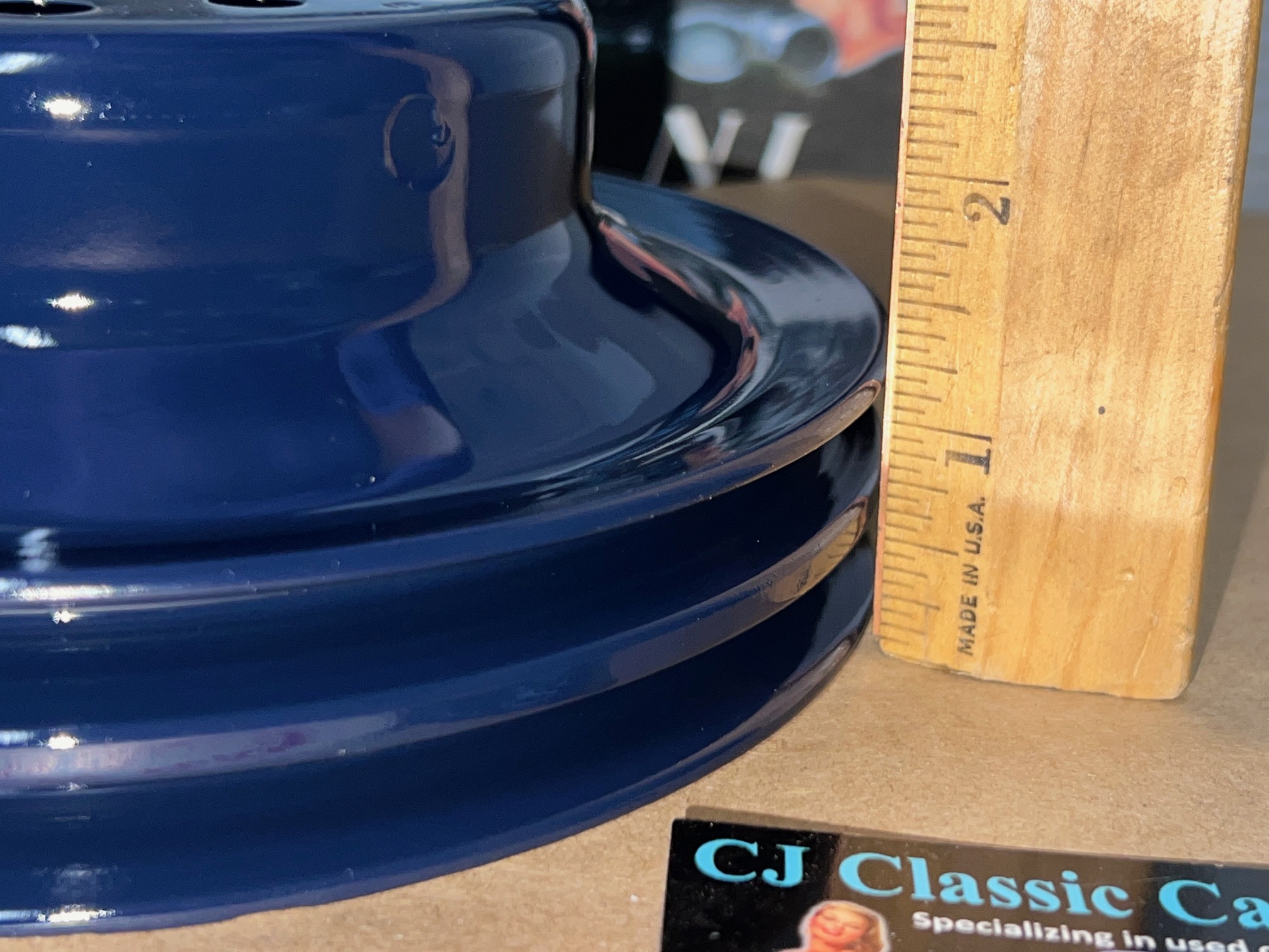 RESTORED 1965 1966 1967 Cadillac Deville Calais Fleetwood 1965 1966 Eldorado 429 ENGINE CRANK CRANKSHAFT PULLEY DOUBLE (2) GROOVE #1483302 - Image 16