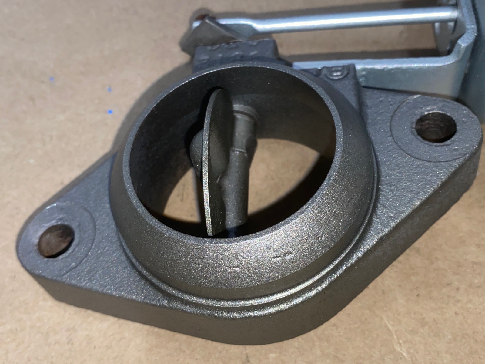 OEM 1975 1976 1977 1978 1979 Cadillac Deville Fleetwood Calais Eldorado 425/500 Engine RIGHT PASSENGER SIDE EXHAUST MANIFOLD HEAT RISER FLANGE #5233185 - Image 12