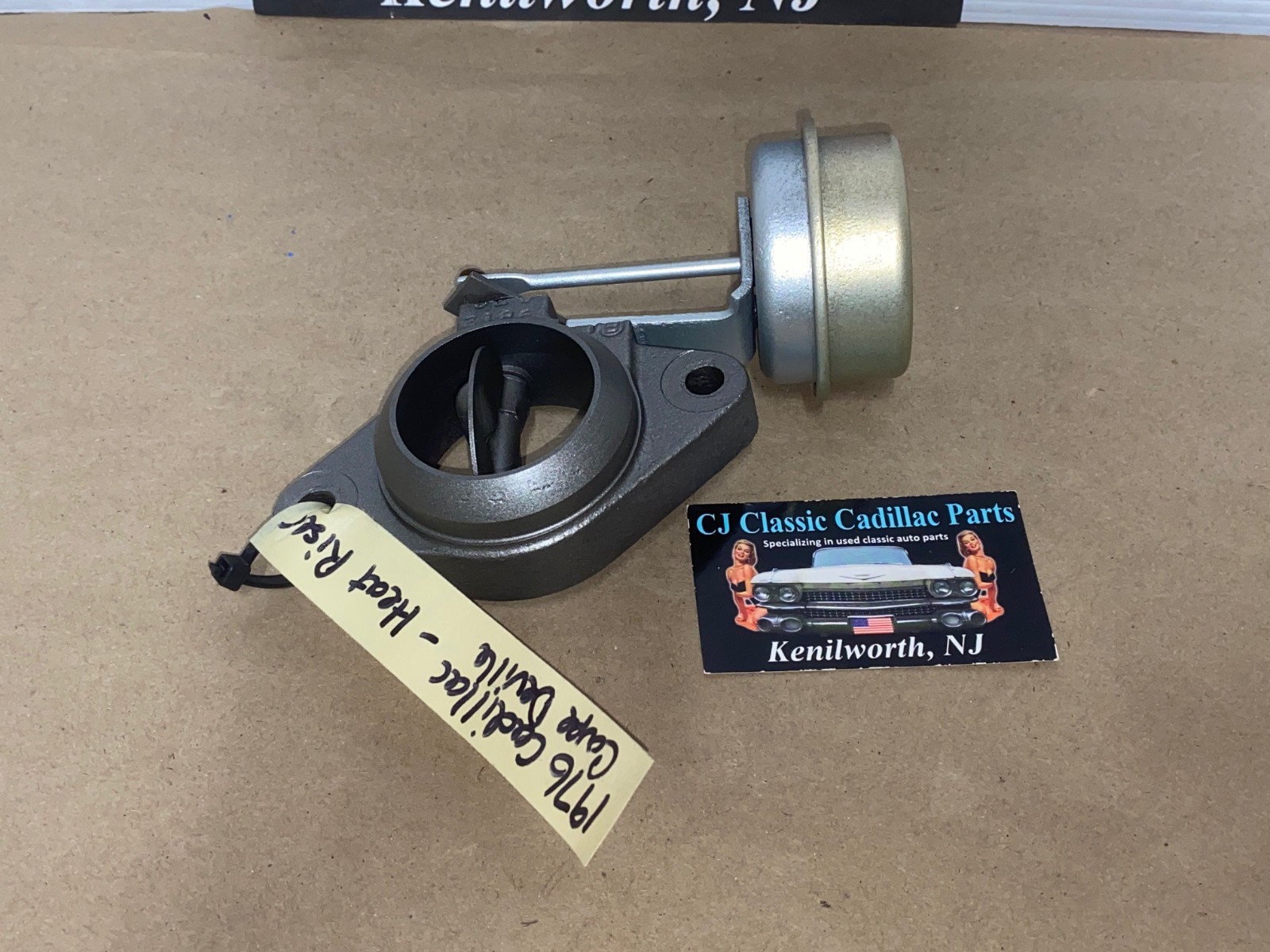 OEM 1975 1976 1977 1978 1979 Cadillac Deville Fleetwood Calais Eldorado 425/500 Engine RIGHT PASSENGER SIDE EXHAUST MANIFOLD HEAT RISER FLANGE #5233185 - Image 14