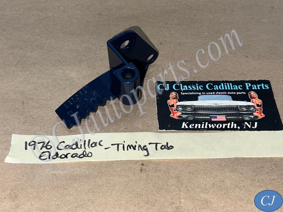 OEM 1975 1976 Cadillac Eldorado Deville Fleetwood Calais 472 500 Engine TIMING TAB INDICATOR MARK POINTER SCALE