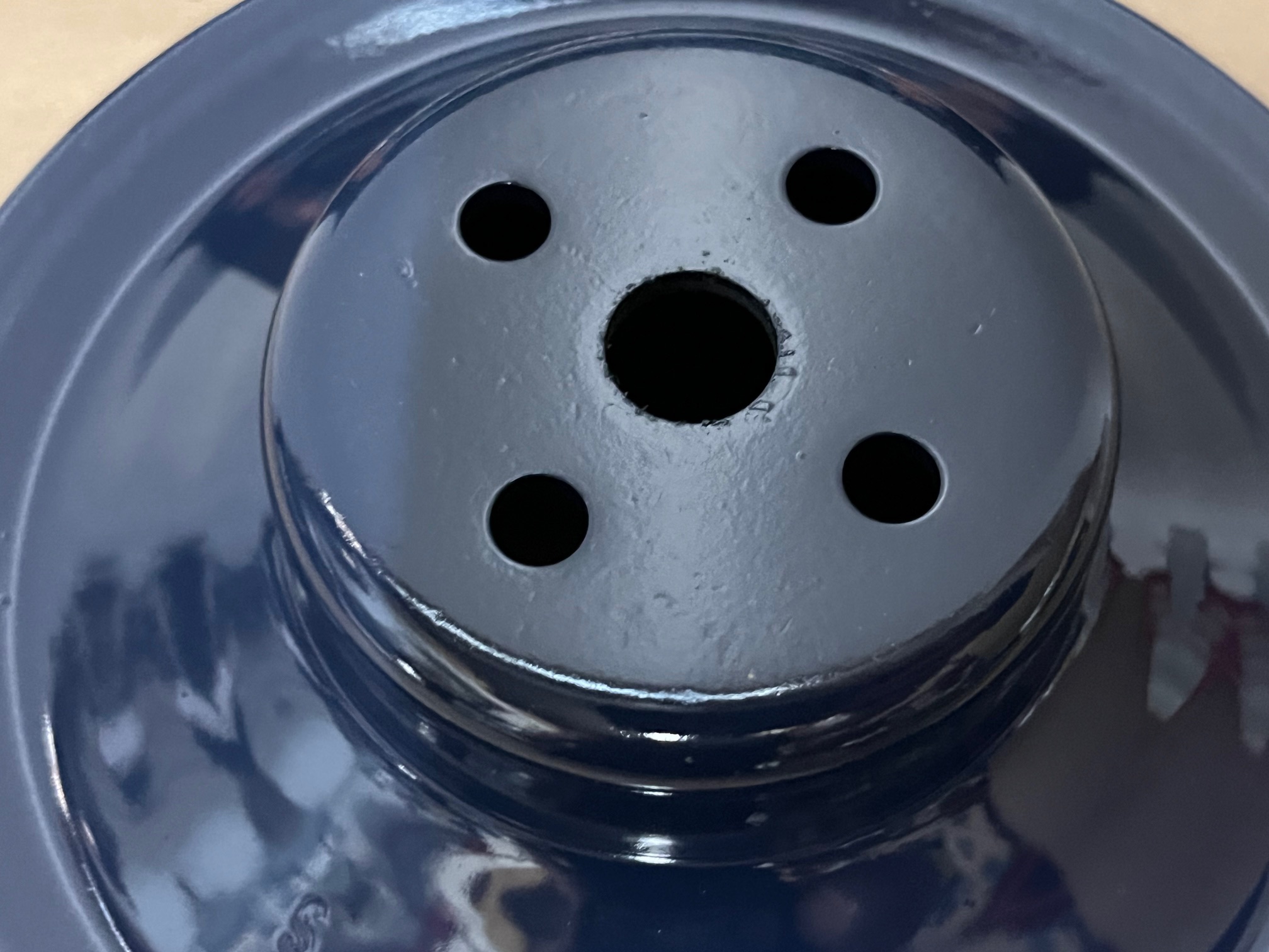RESTORED 1958 1959 1960 1961 1962 Cadillac Deville Eldorado Fleetwood 365/390 Engine WATER PUMP PULLEY DOUBLE (2) GROOVE (NON A/C) #1469393 - Image 5
