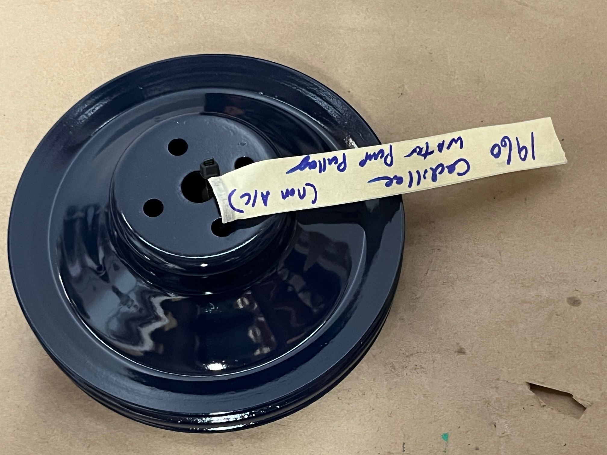RESTORED 1958 1959 1960 1961 1962 Cadillac Deville Eldorado Fleetwood 365/390 Engine WATER PUMP PULLEY DOUBLE (2) GROOVE (NON A/C) #1469393 - Image 11