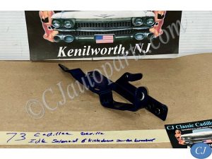 OEM 1973 1974 Cadillac Deville Eldorado Fleetwood Calais 472/500 IDLE STOP KICKDOWN SOLENOID SWITCH MOUNTING BRACKET #3516060