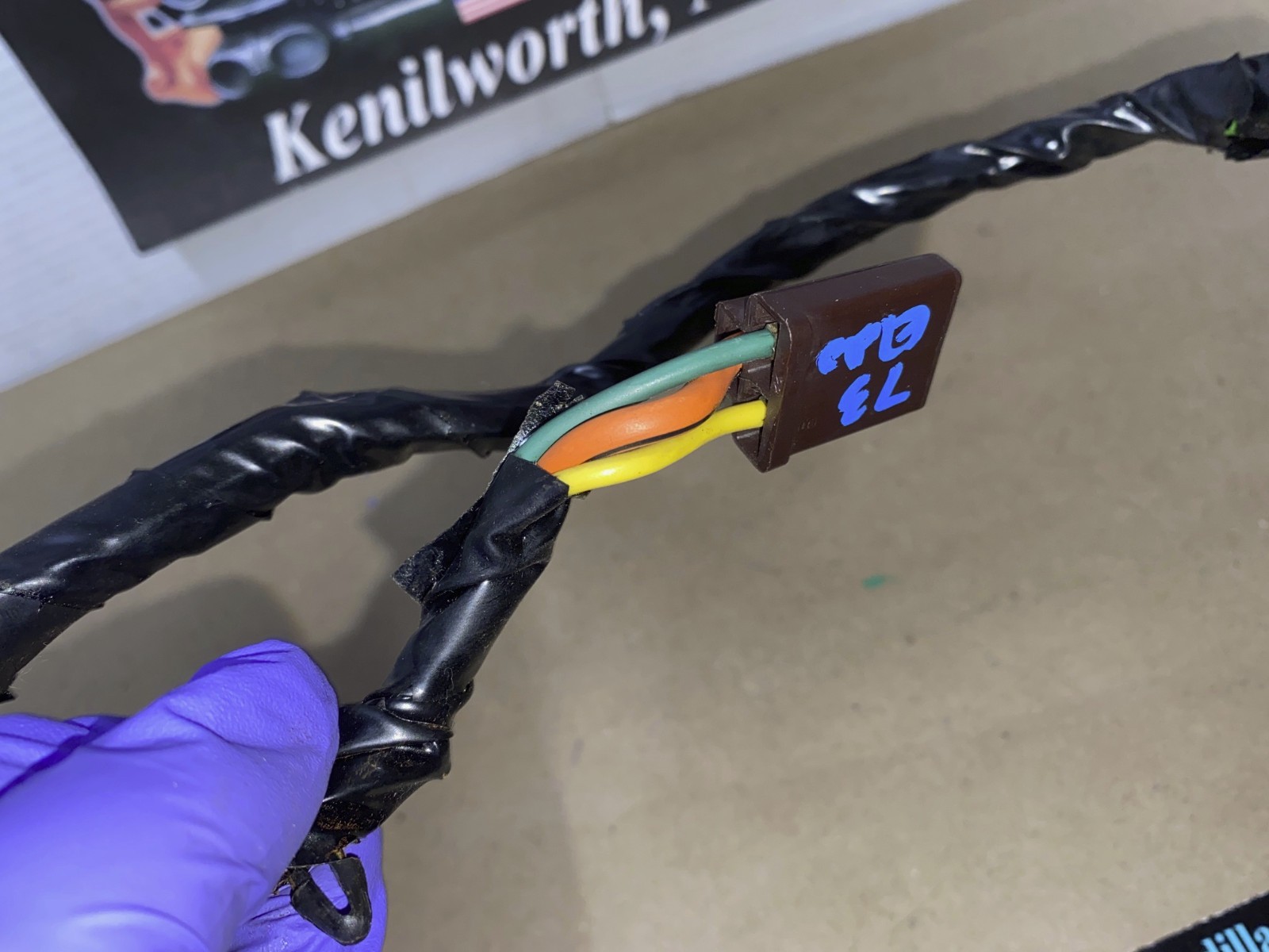 OEM 1971 1972 1973 1974 1975 Cadillac Eldorado Deville Calais Fleetwood 6 WAY POWER BENCH SEAT WIRE HARNESS CONNECTOR #9663221/#9821189 - Image 10