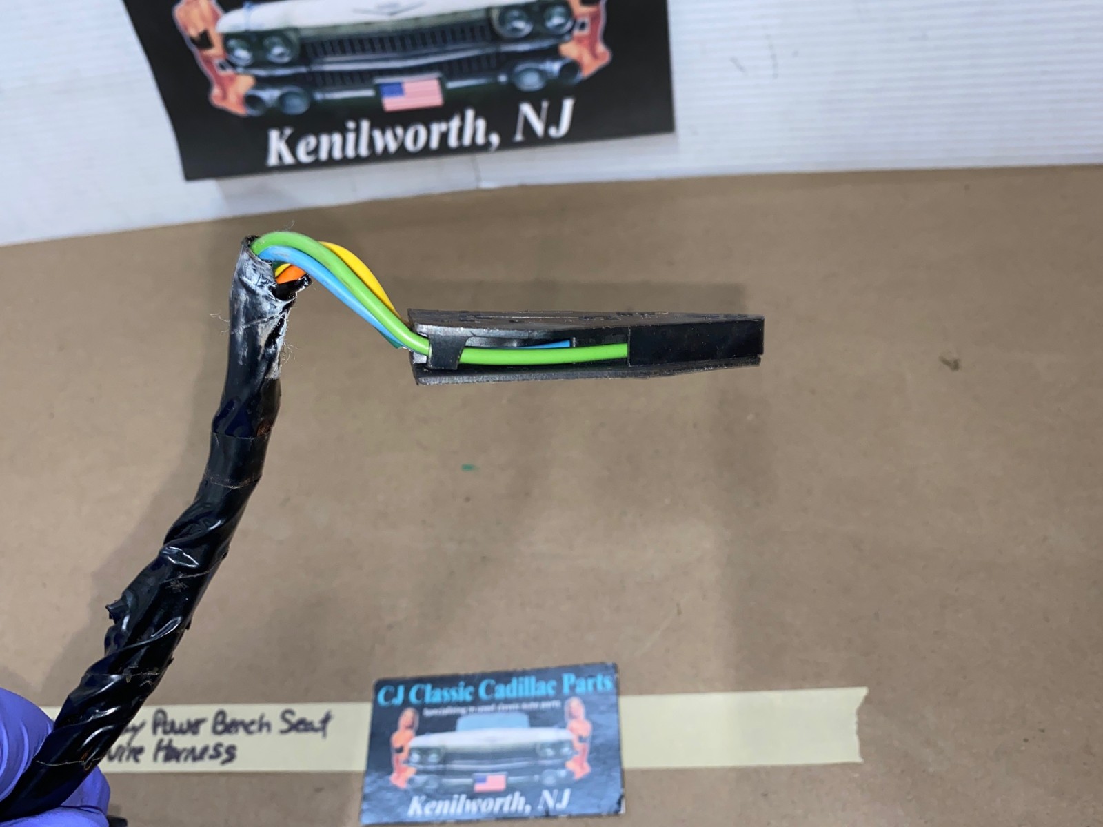 OEM 1971 1972 1973 1974 1975 Cadillac Eldorado Deville Calais Fleetwood 6 WAY POWER BENCH SEAT WIRE HARNESS CONNECTOR #9663221/#9821189 - Image 13