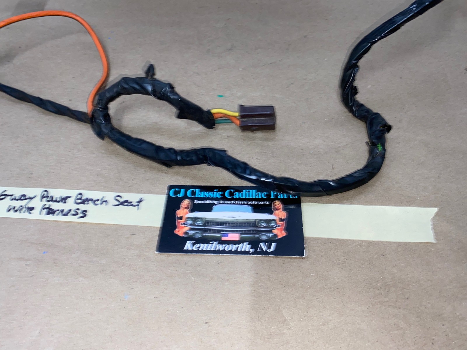 OEM 1971 1972 1973 1974 1975 Cadillac Eldorado Deville Calais Fleetwood 6 WAY POWER BENCH SEAT WIRE HARNESS CONNECTOR #9663221/#9821189 - Image 16