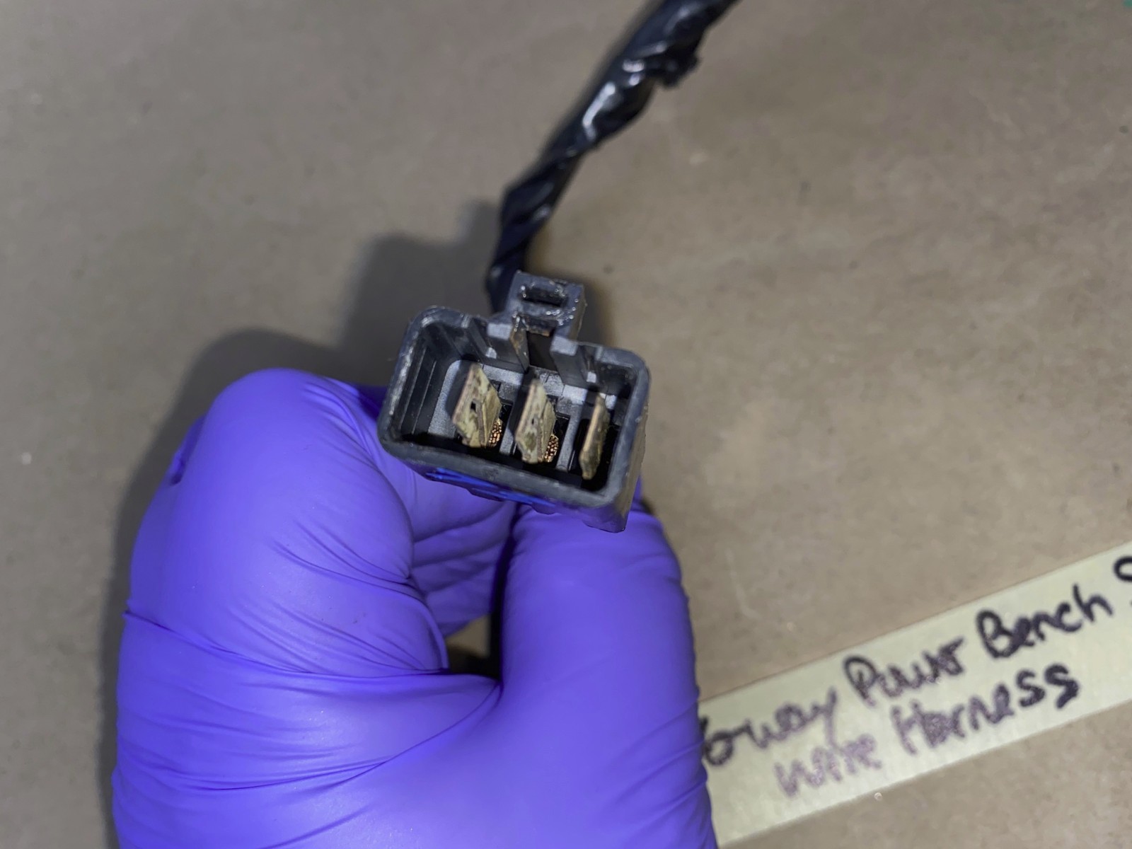 OEM 1971 1972 1973 1974 1975 Cadillac Eldorado Deville Calais Fleetwood 6 WAY POWER BENCH SEAT WIRE HARNESS CONNECTOR #9663221/#9821189 - Image 5