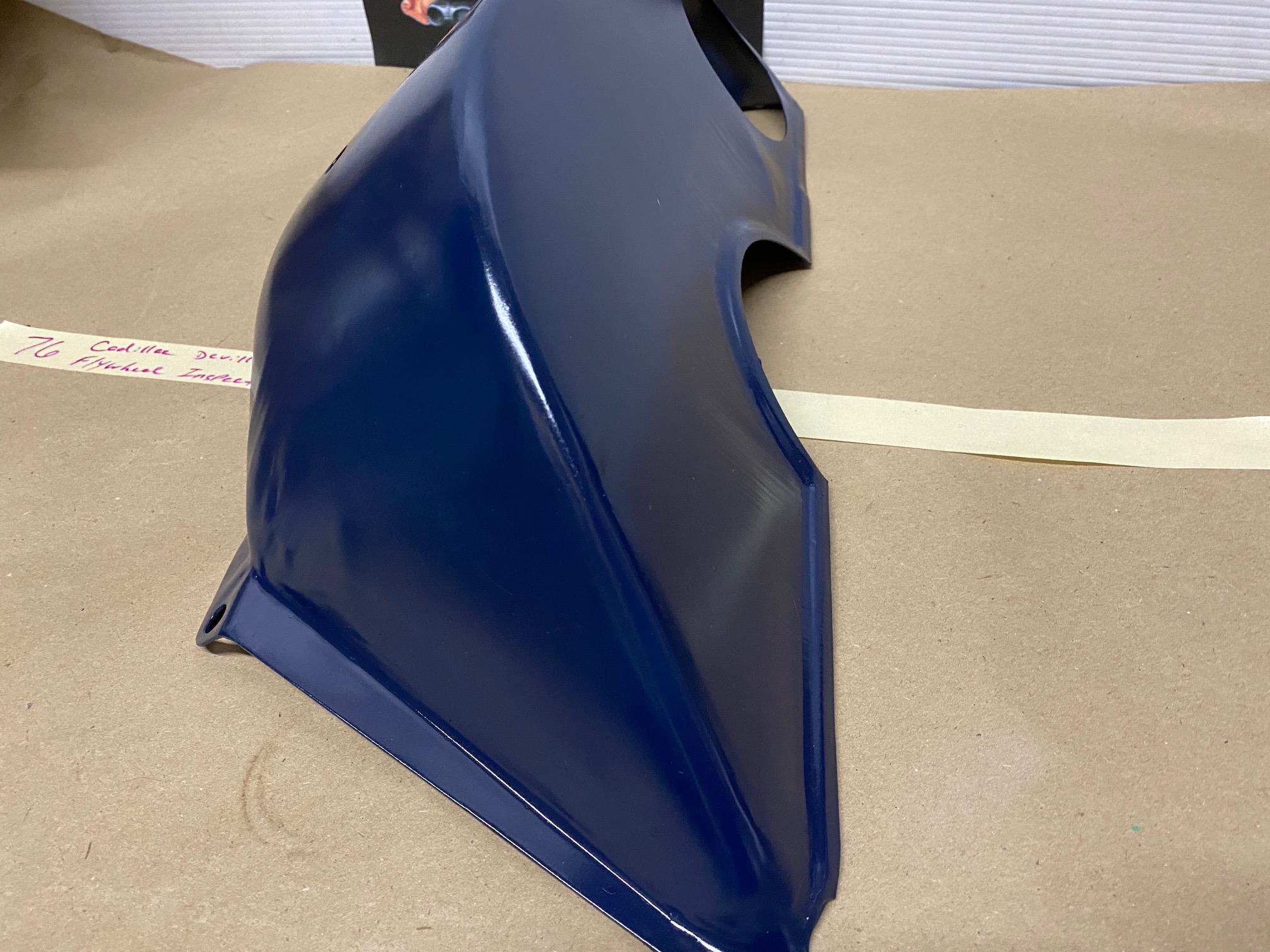 OEM 1968 1969 1970 1971 1972 1973 1974 1975 1976 Cadillac Deville Calais Fleetwood 472/500 Engine TRANSMISSION FLYWHEEL INSPECTION COVER #1487176 - Image 9