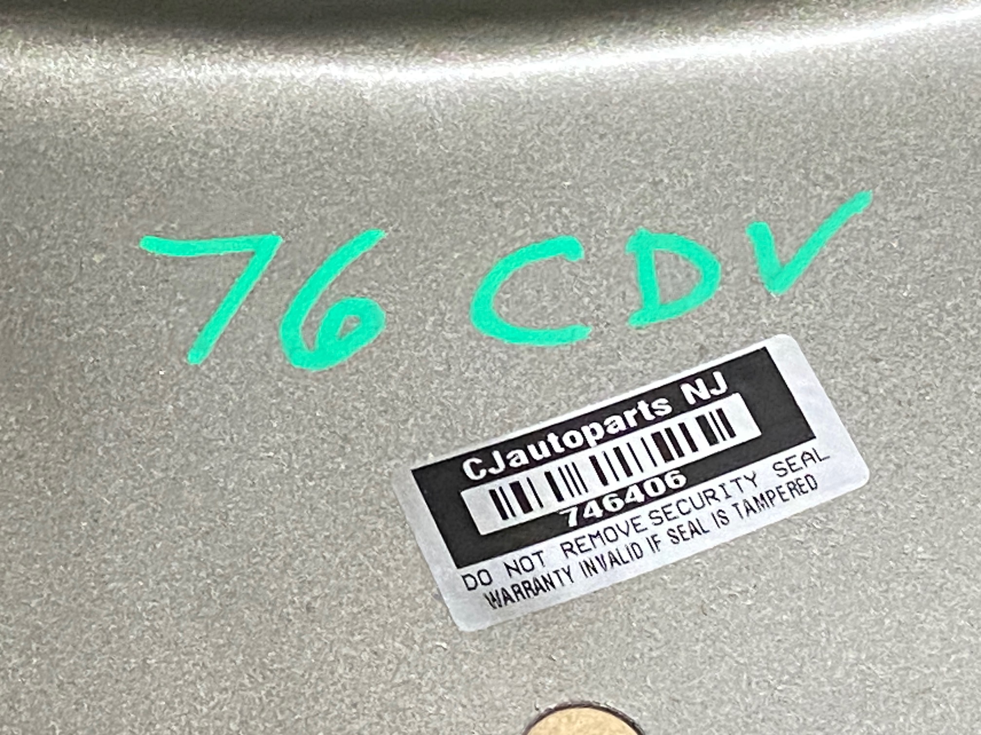 OEM 1968 1969 1970 1971 1972 1973 1974 1975 1976 Cadillac Deville Calais Fleetwood 472/500 Engine TRANSMISSION FLYWHEEL INSPECTION COVER #1487176 - Image 14