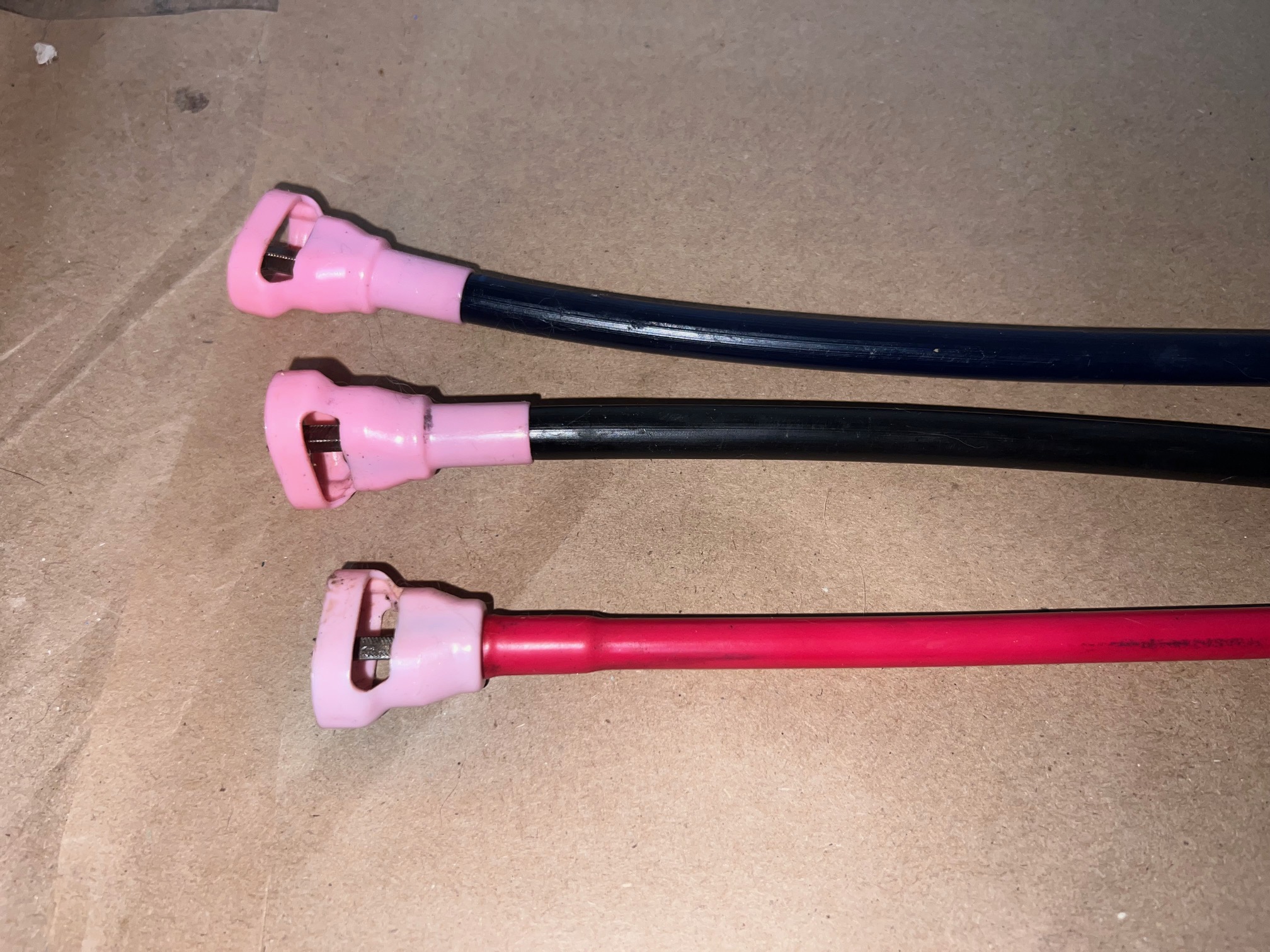 OEM 1971 1972 1973 1974 1975 1976 Cadillac Deville Eldorado Fleetwood Calais 1977 1978 Eldorado 6 WAY POWER BENCH SEAT CABLES - LONG & SHORT 6 CABLE SET - Image 11