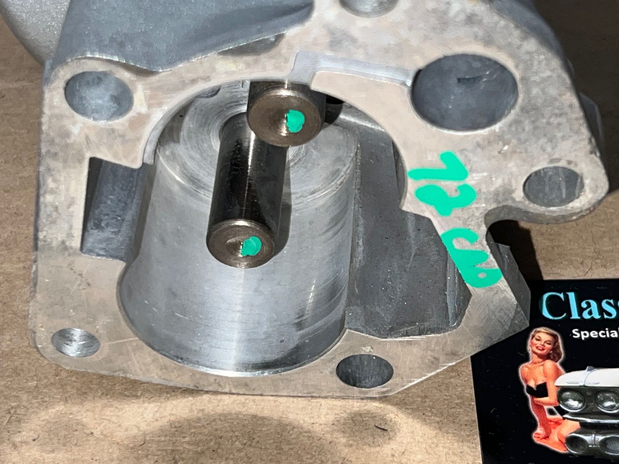 OEM 1968 1969 1970 1971 1972 1973 1974 1975 1976 Cadillac Fleetwood Deville Eldorado Calais 472/500 Engine OIL PUMP HOUSING/OIL FILTER ADAPTER #1486866/#3633139 - Image 11